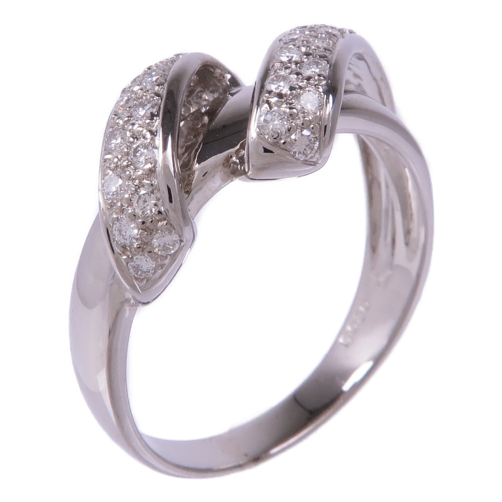JEWELRY 【激減優惠】18K白金Diamond Ring鑽石戒指US#9