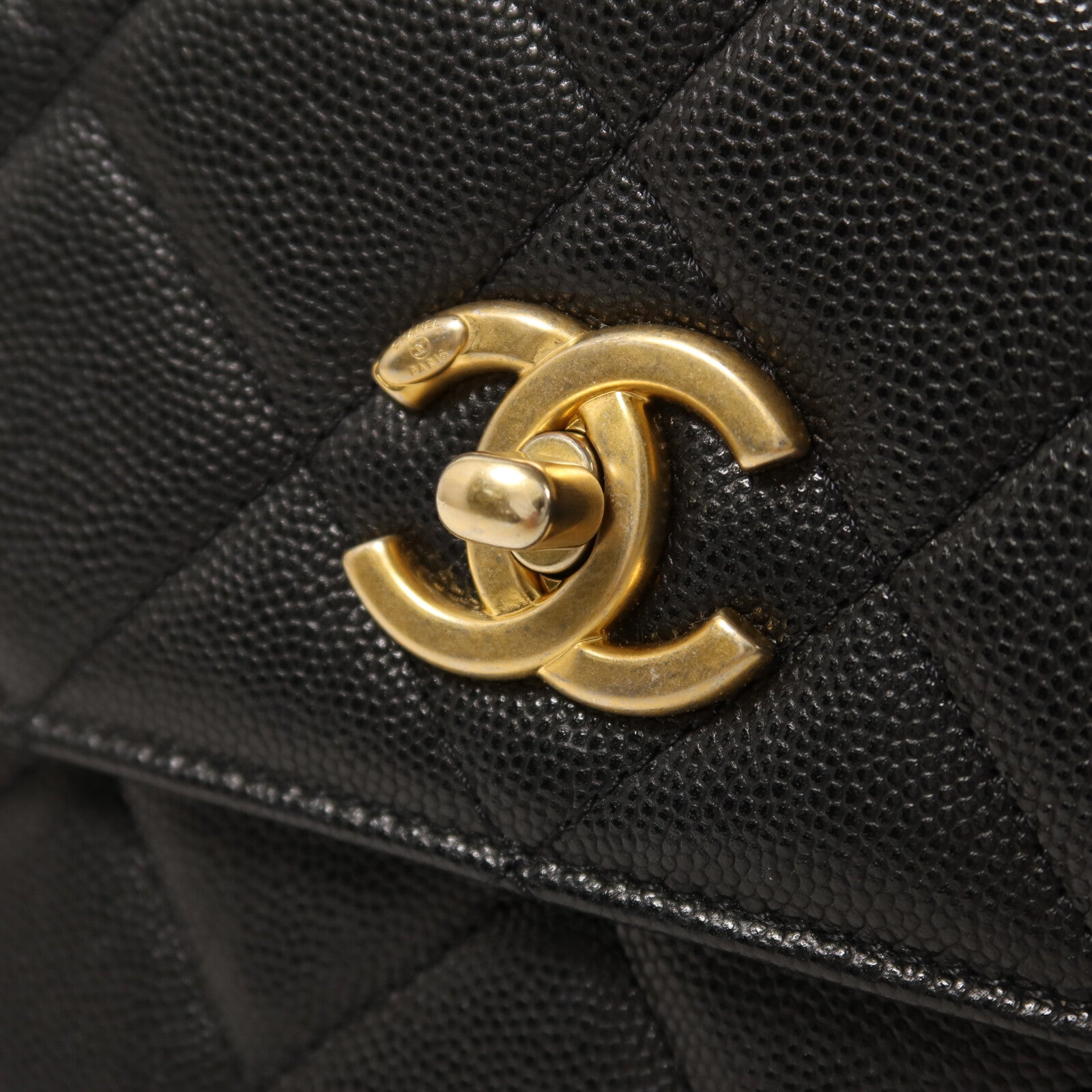 CHANEL 牛皮皮革Small Flap Bag金扣鏈帶肩背袋