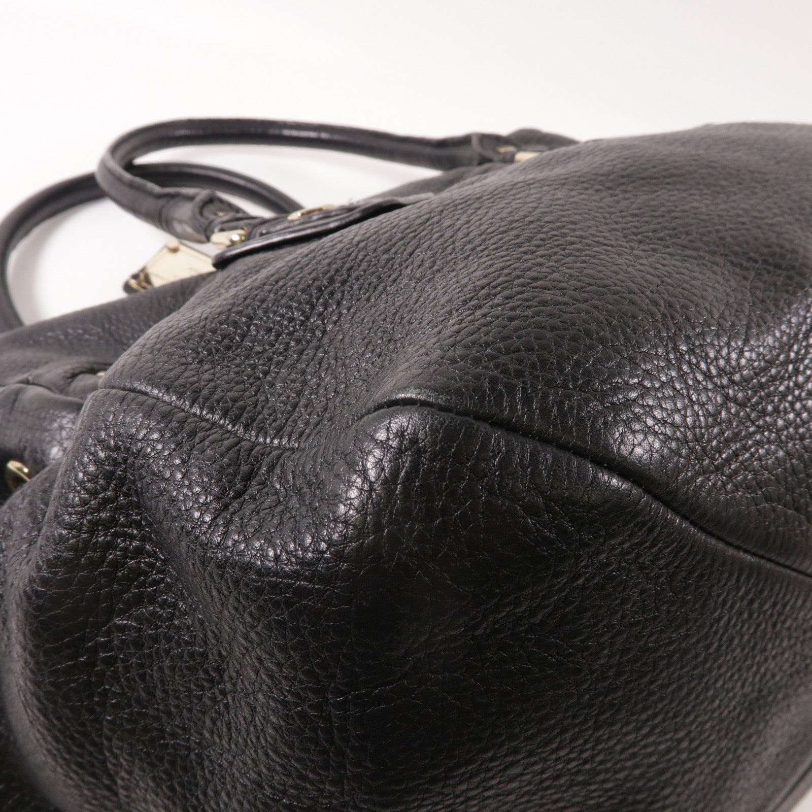 MARC BY MARC JACOBS 牛皮皮革Shoulder Bag銀扣手挽肩背兩用袋