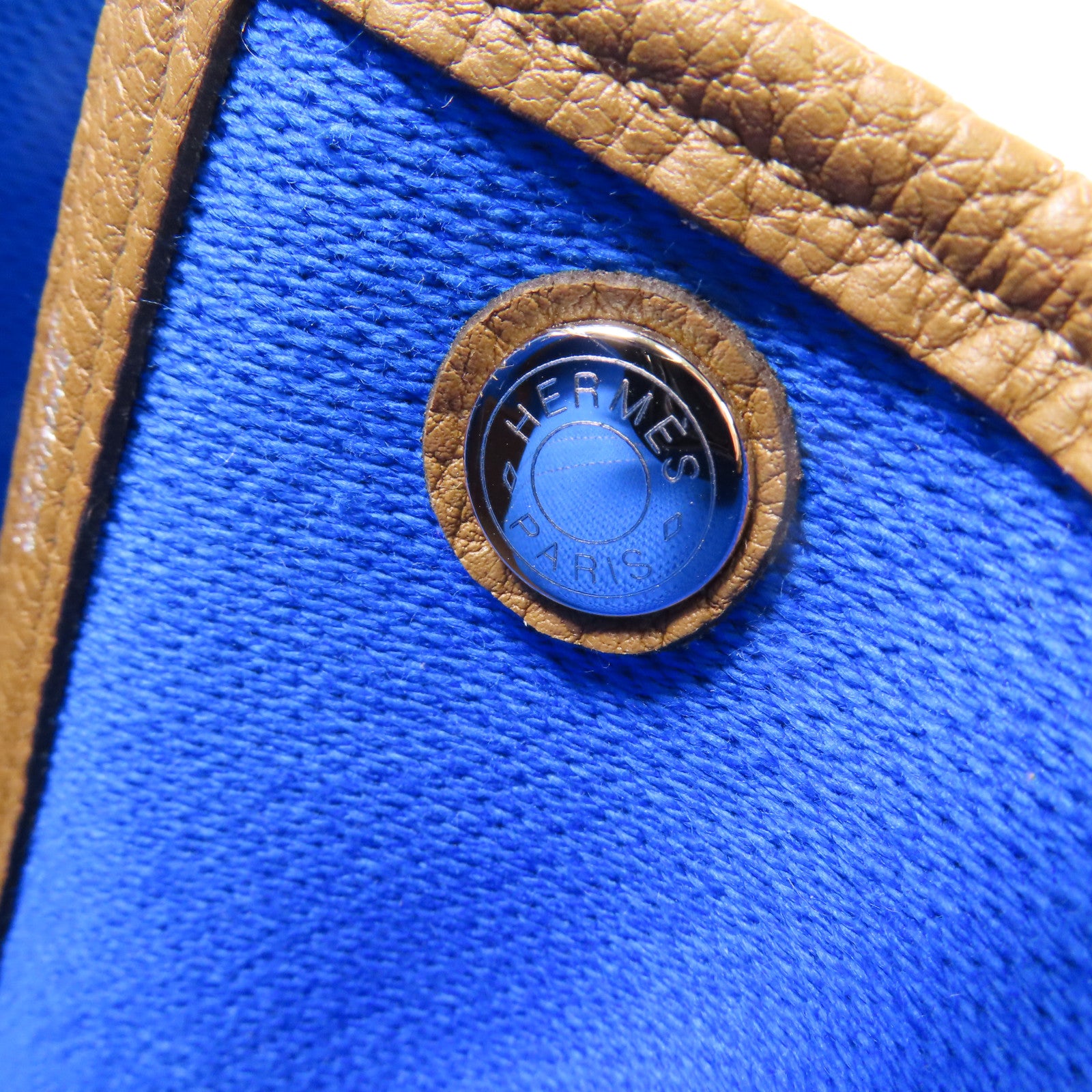 HERMES 帆布Garden Party TPM手挽袋Alezan