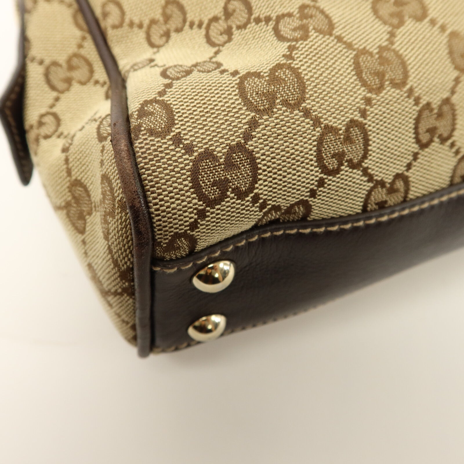 GUCCI 帆布Boston GG手挽袋