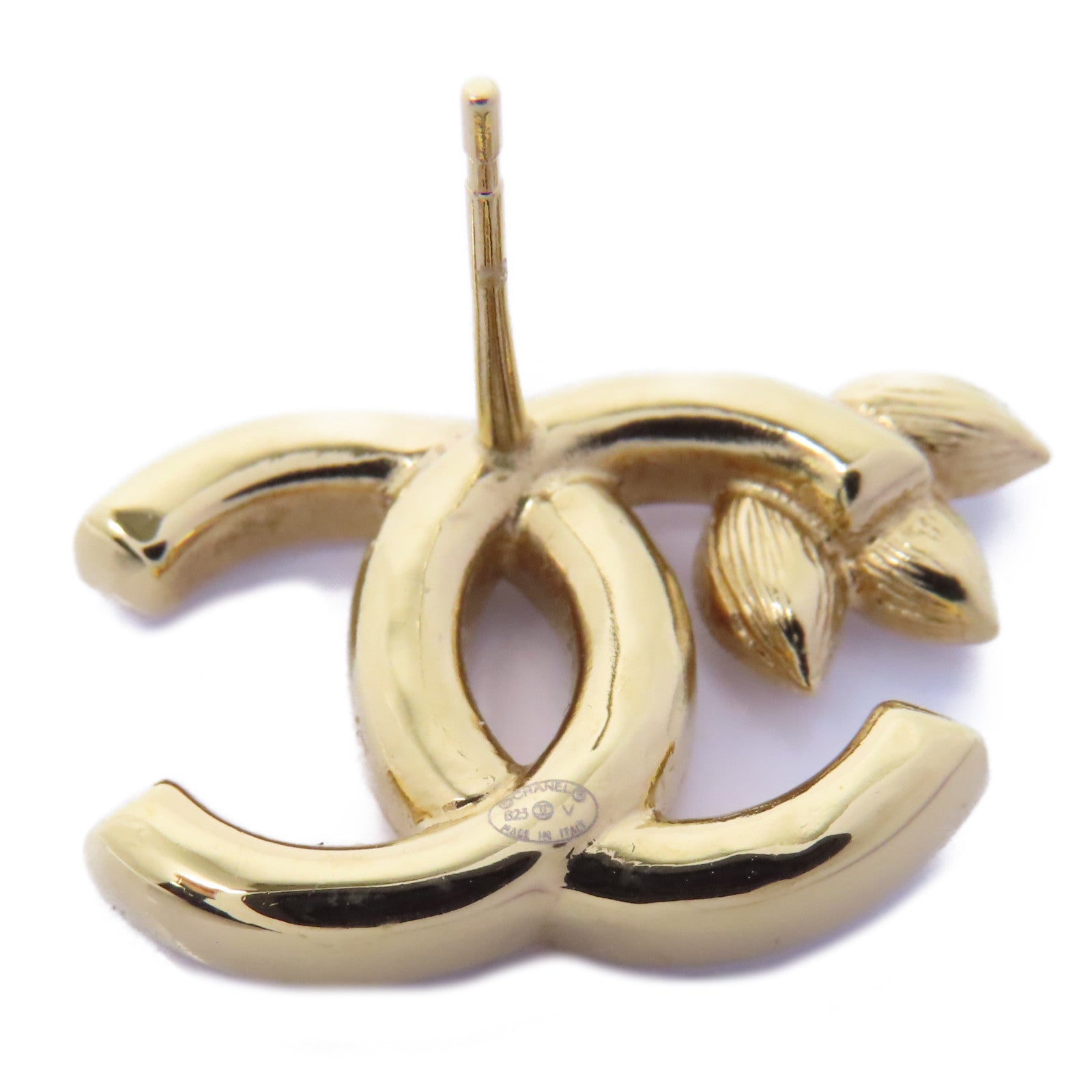 CHANEL 金屬Earrings耳環金色