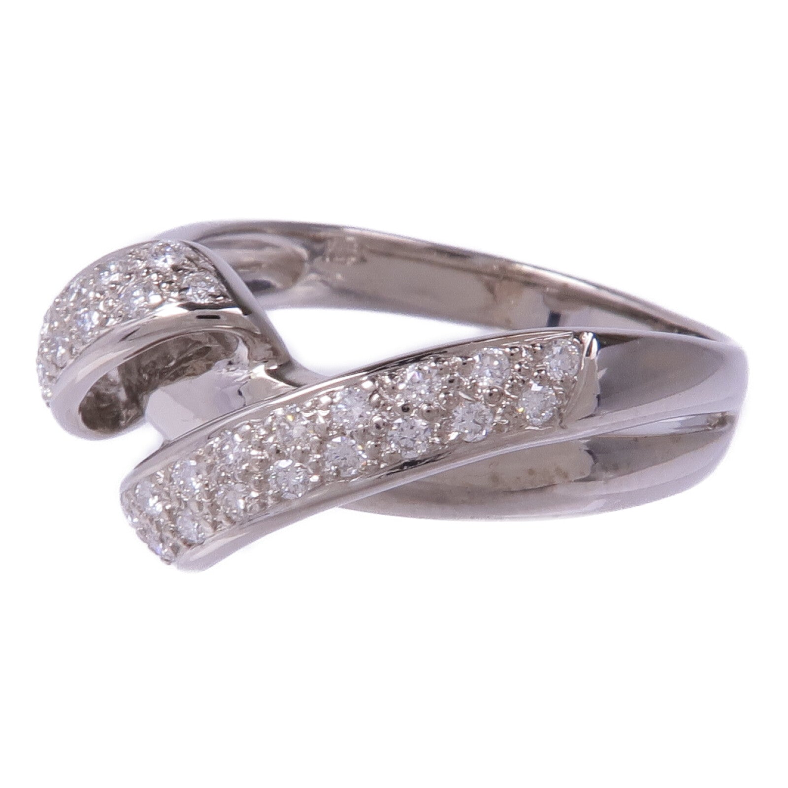JEWELRY 【激減優惠】18K白金Diamond Ring鑽石戒指US#9