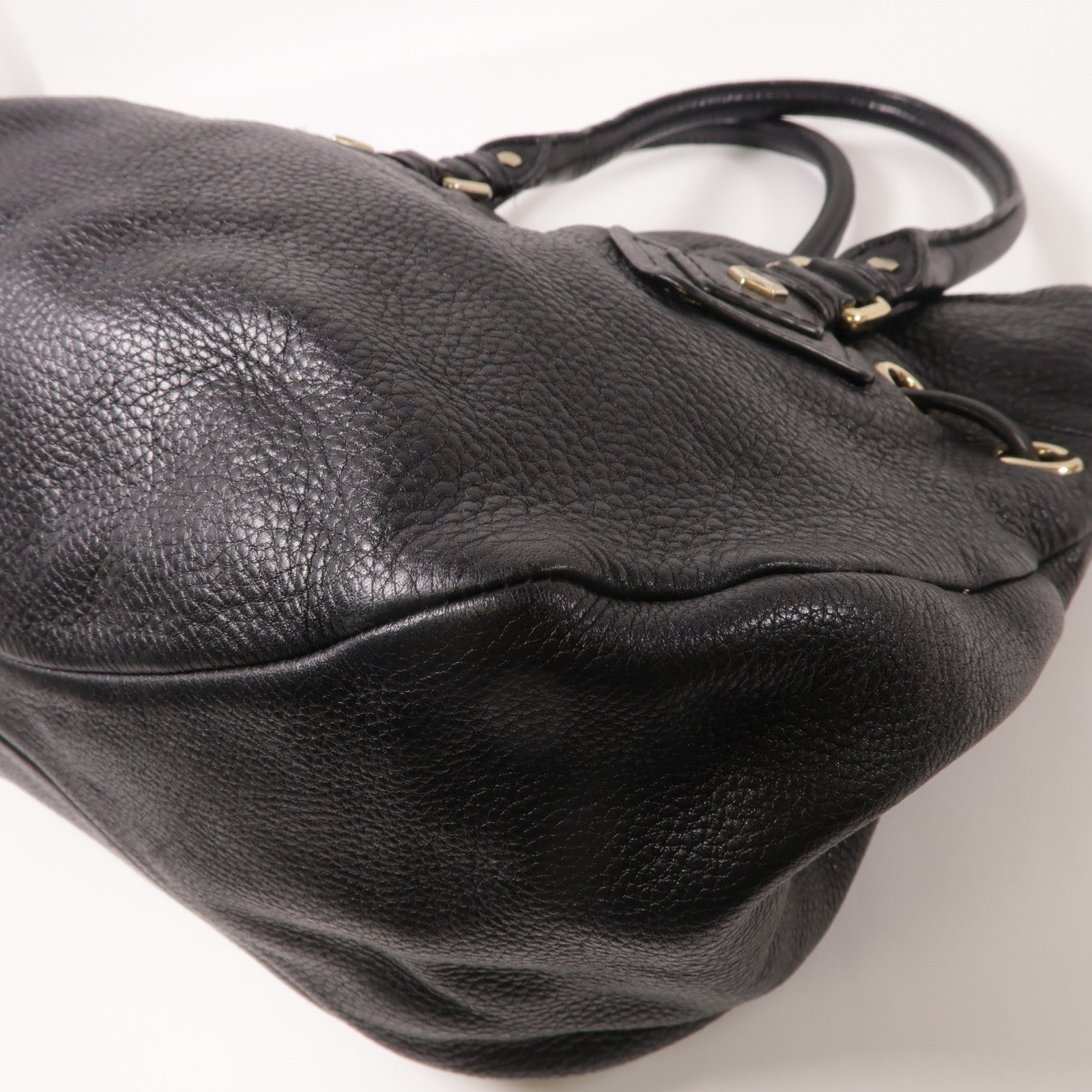 MARC BY MARC JACOBS 牛皮皮革Shoulder Bag銀扣手挽肩背兩用袋