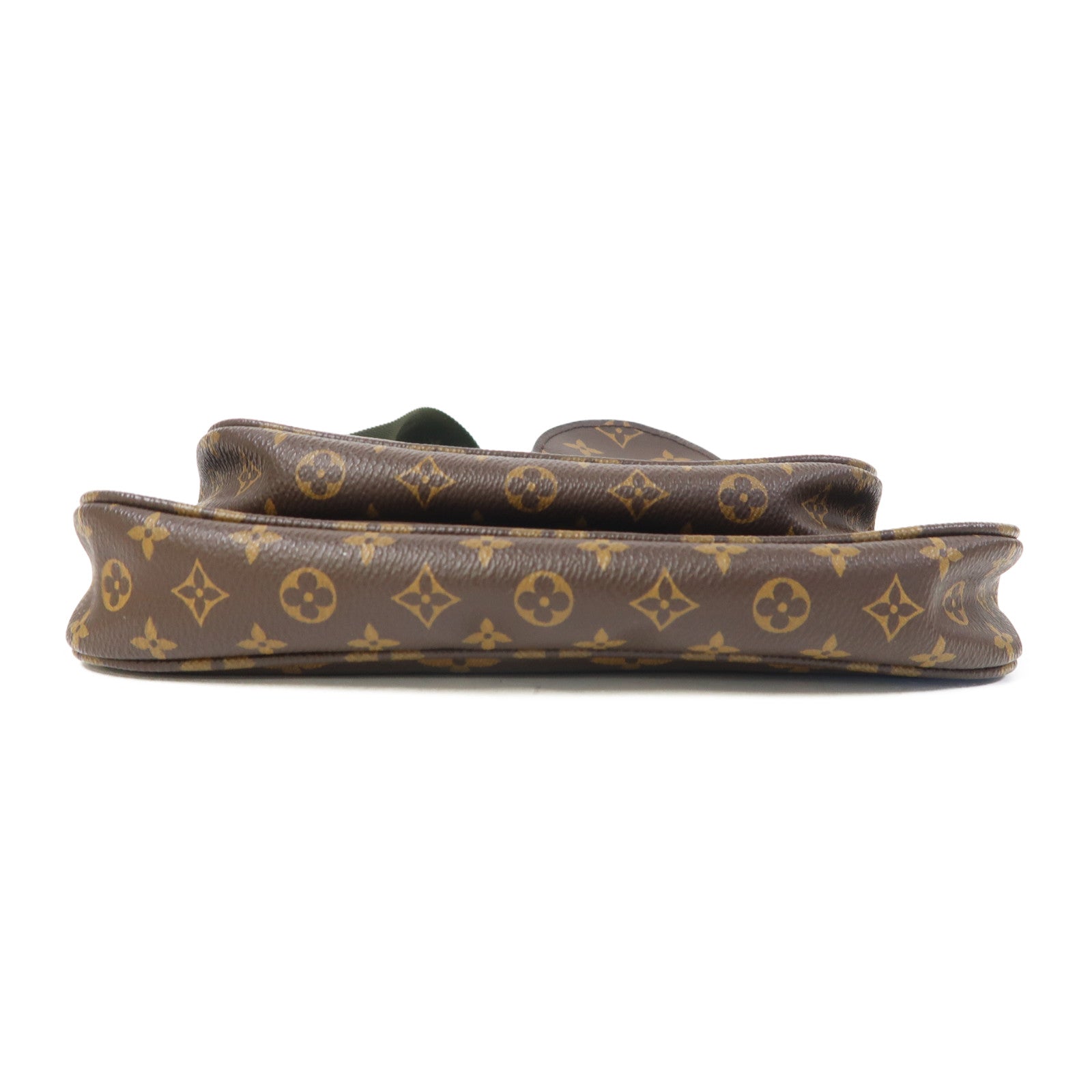 LOUIS VUITTON Monogram Multi Pochette金扣肩背袋啡色