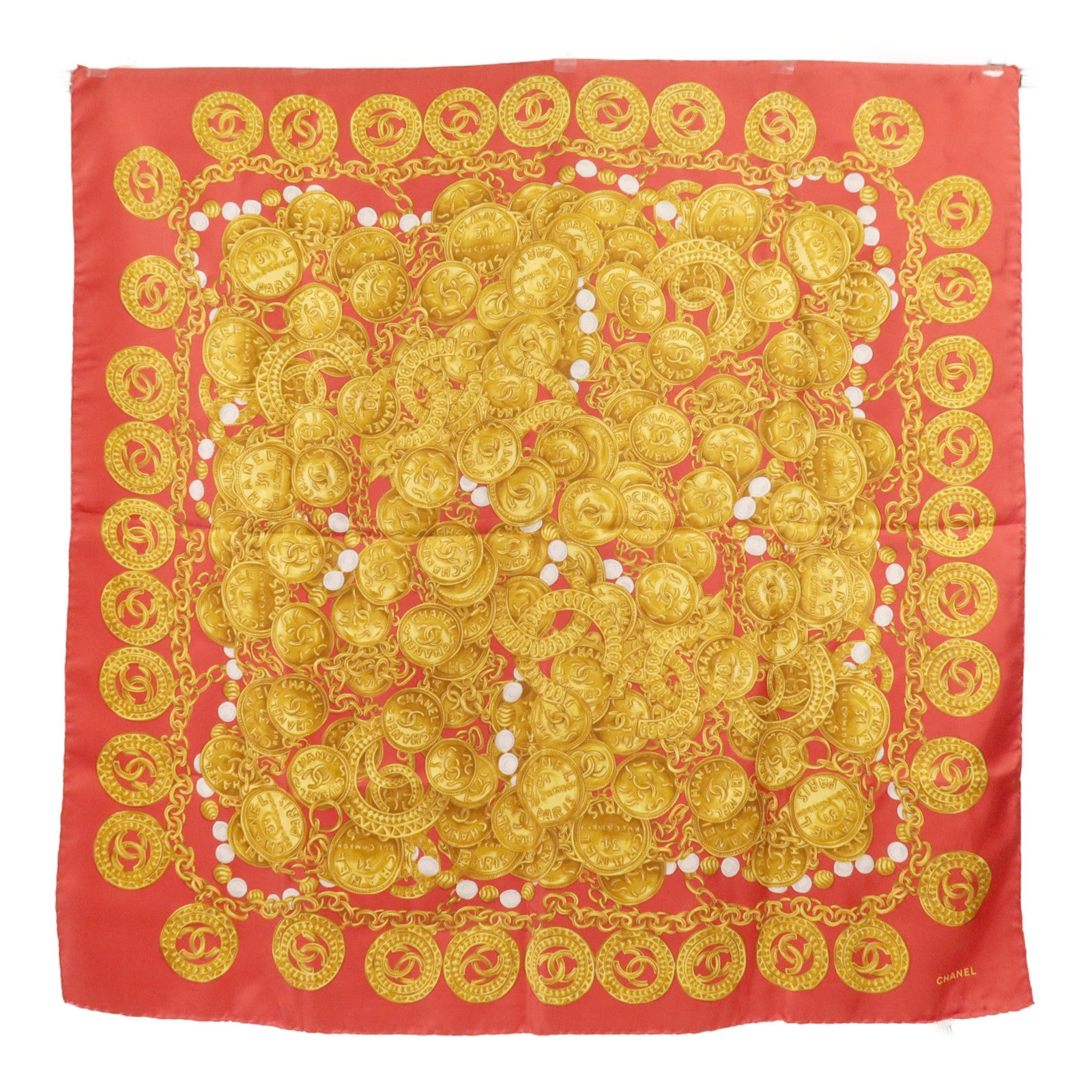 CHANEL 絲質Scarf絲巾