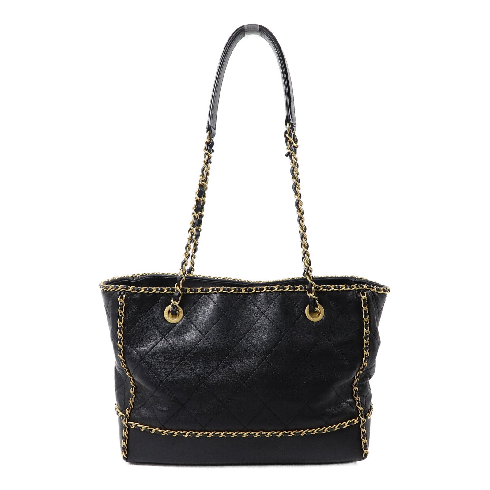 CHANEL 牛皮皮革Chain Shoulder Bag肩背袋