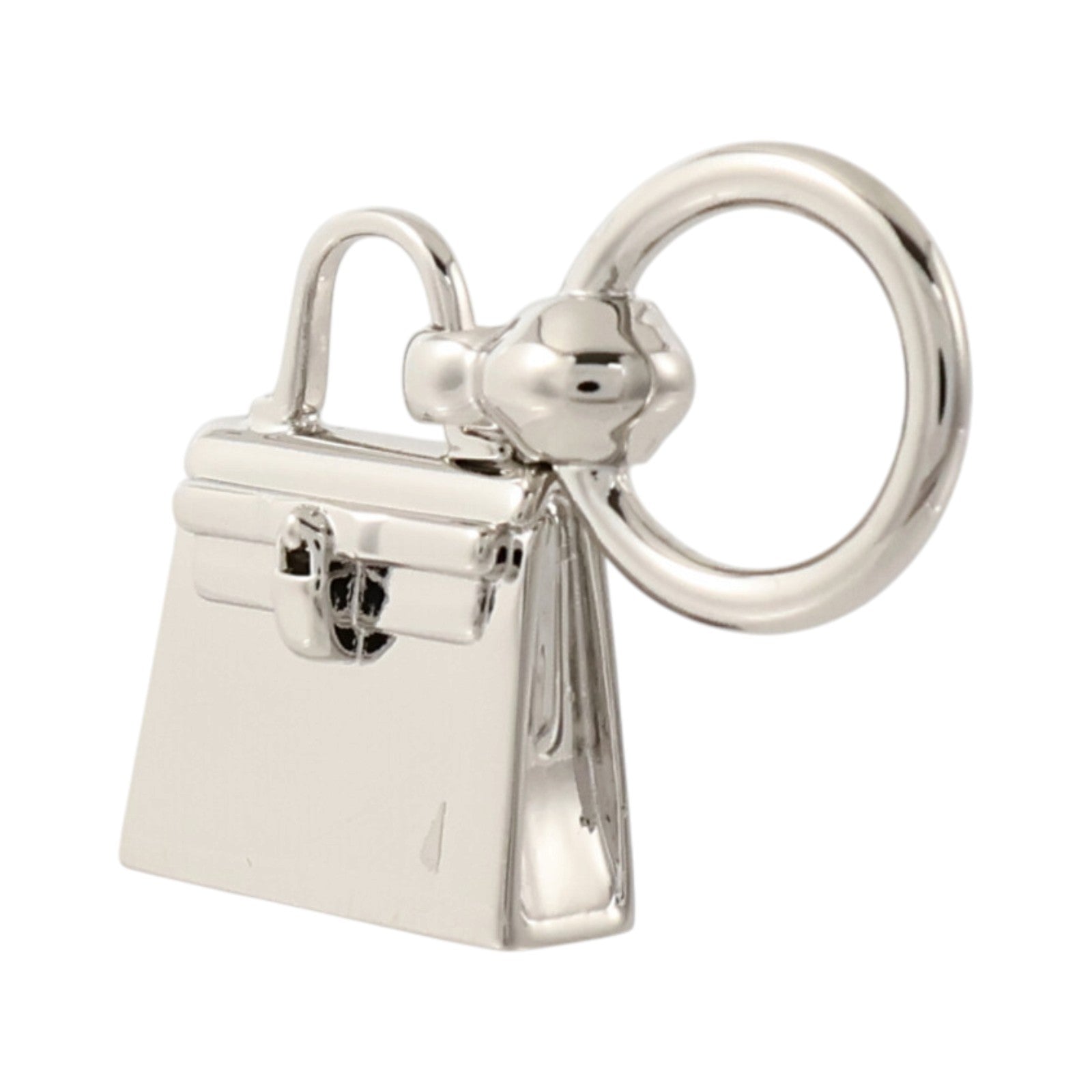 HERMES 金屬Mini Kelly Twilly Ring絲巾扣