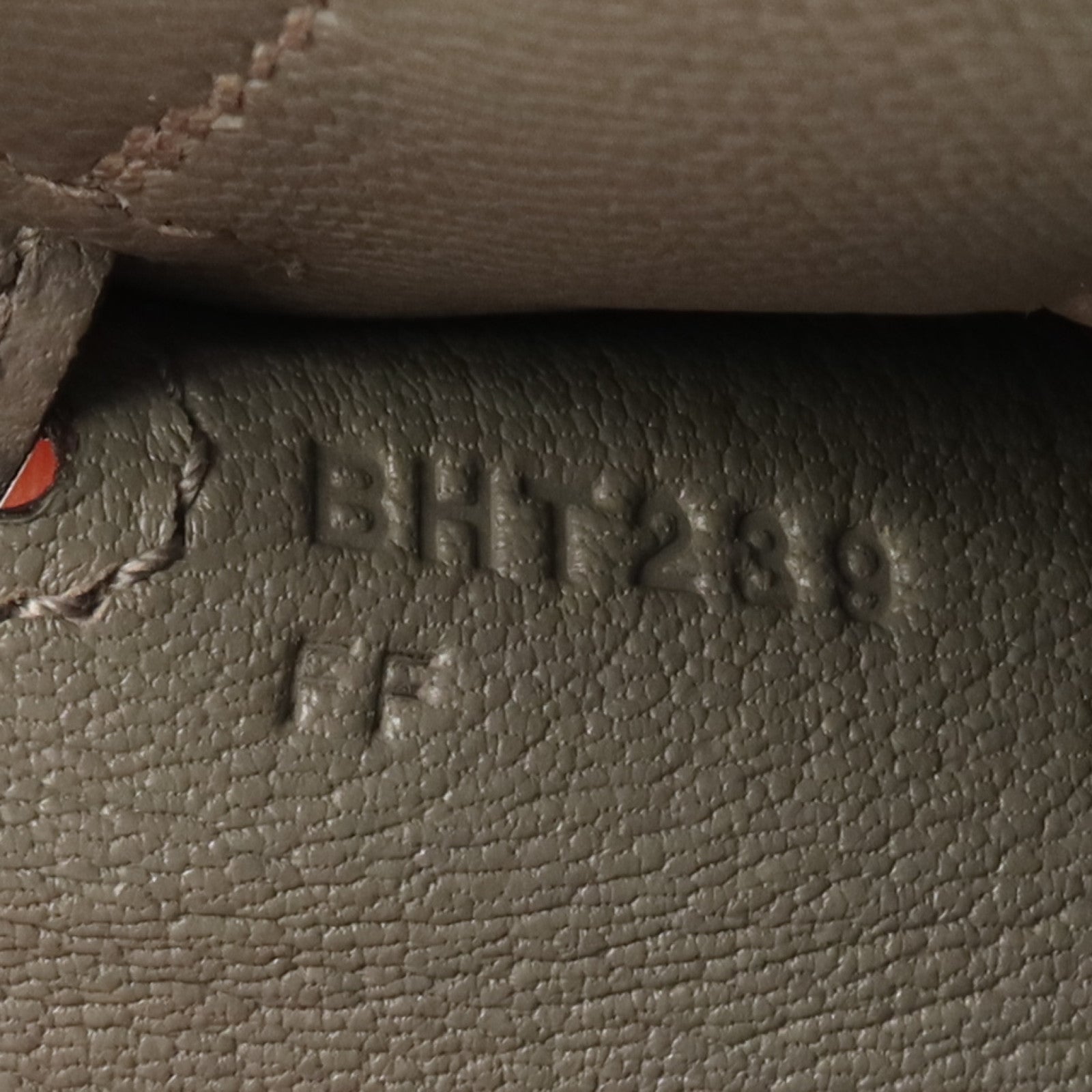 HERMES Madame皮革Kelly 25金扣手挽肩背兩用袋Gris Meyer