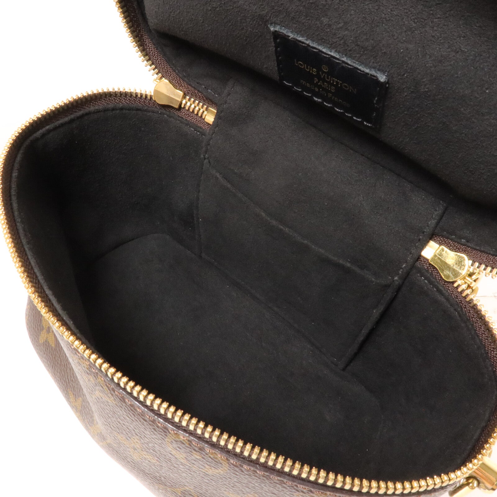 LOUIS VUITTON Monogram Reverse Vanity PM鏈帶手挽肩背兩用袋