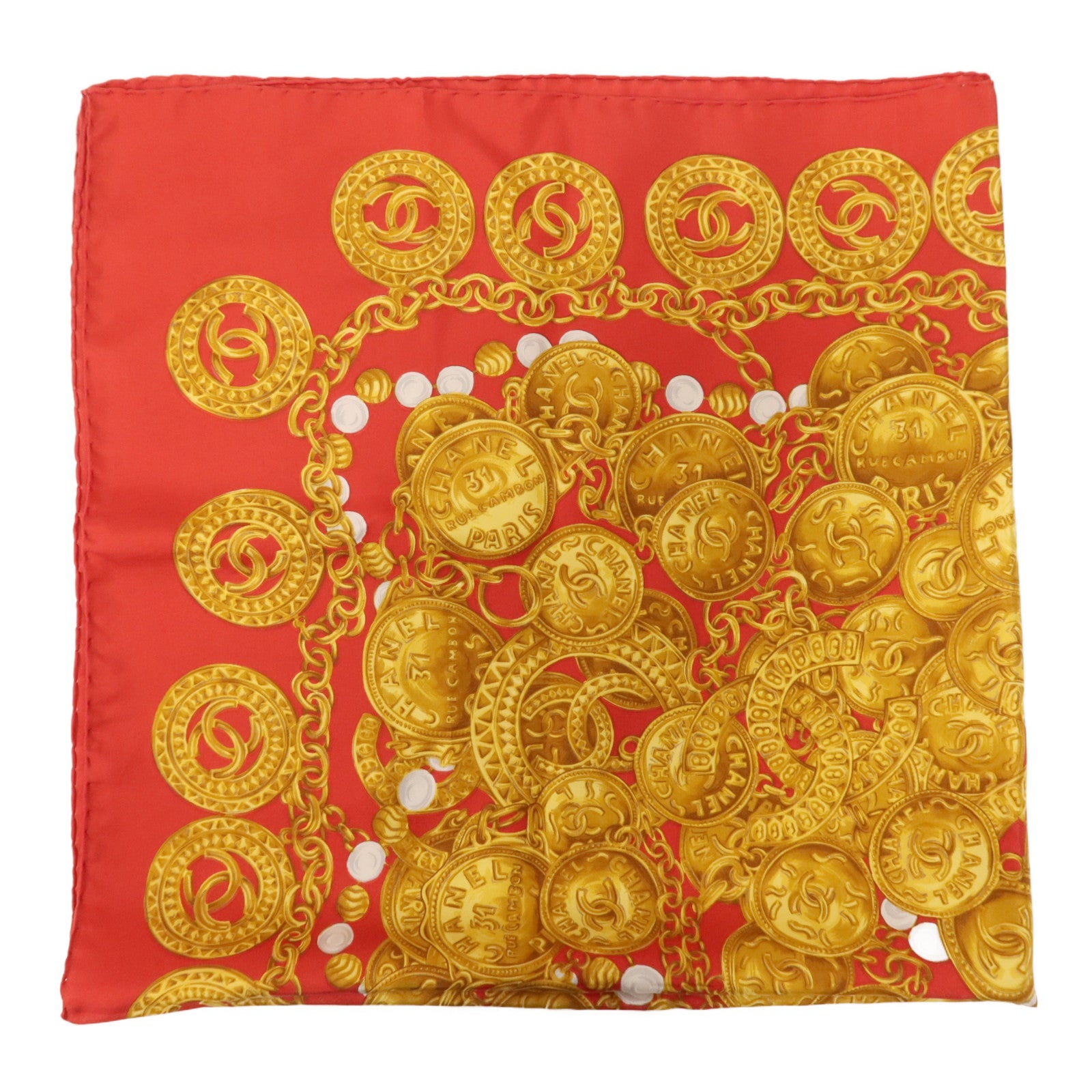 CHANEL 絲質Scarf絲巾