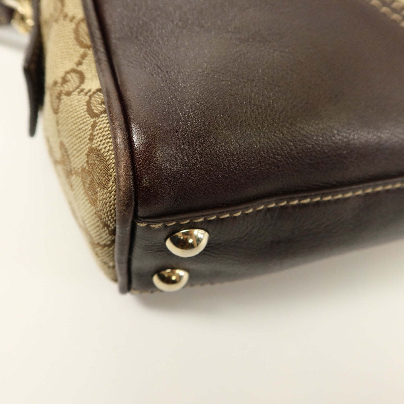 GUCCI 帆布Boston GG手挽袋