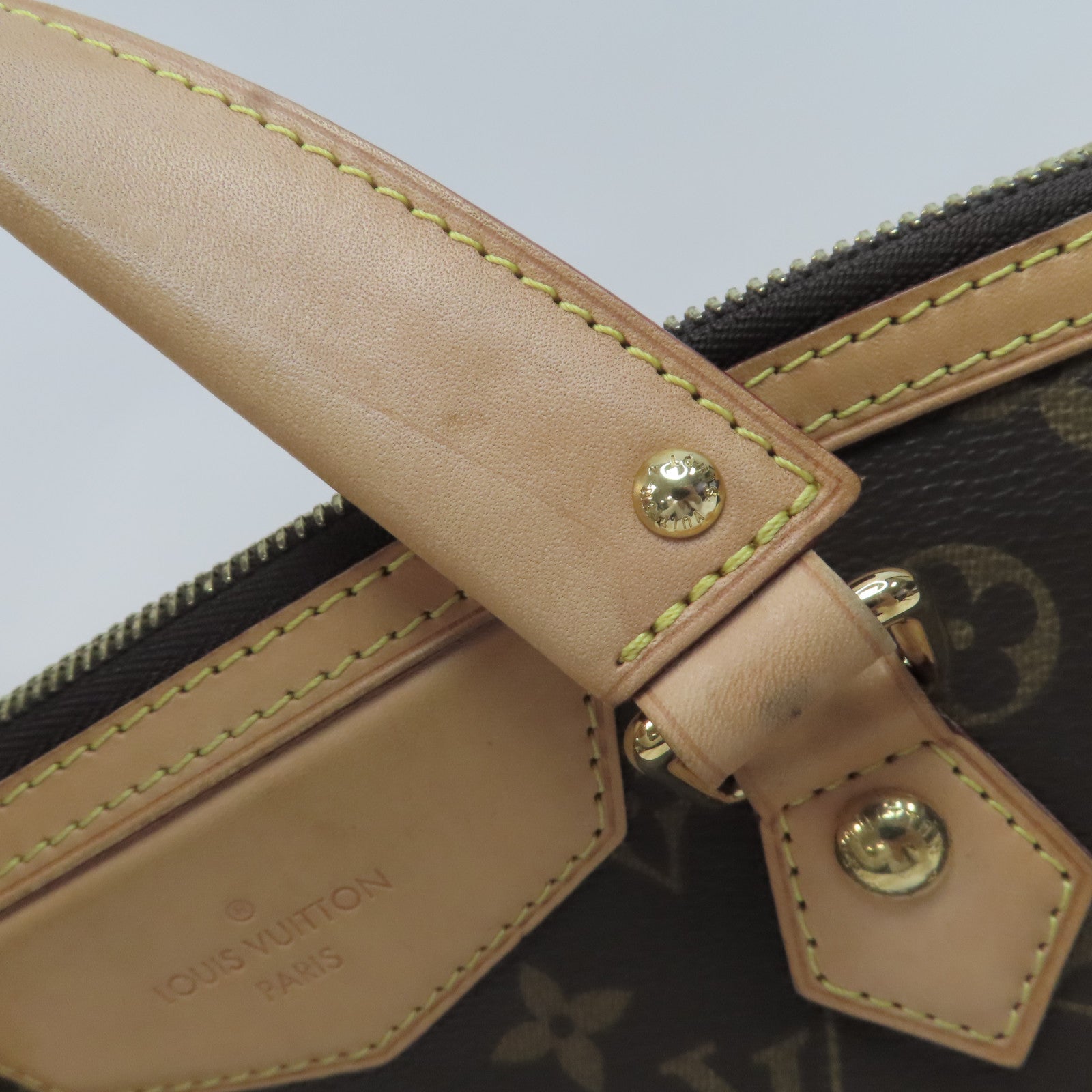 LOUIS VUITTON Monogram Retiro PM金扣手挽肩背兩用袋啡色