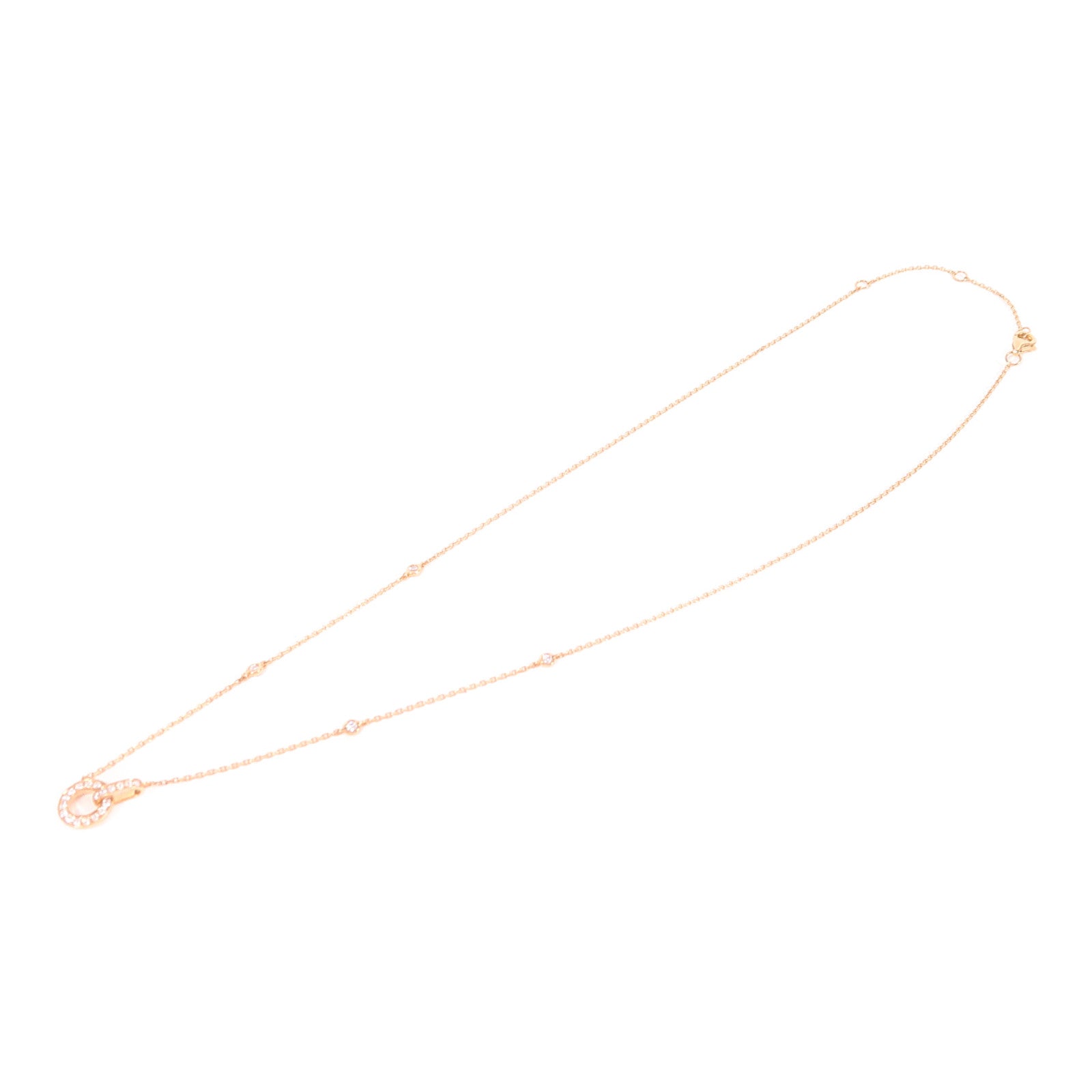 JEWELRY 18K玫瑰金/鑽石Diamond項鍊