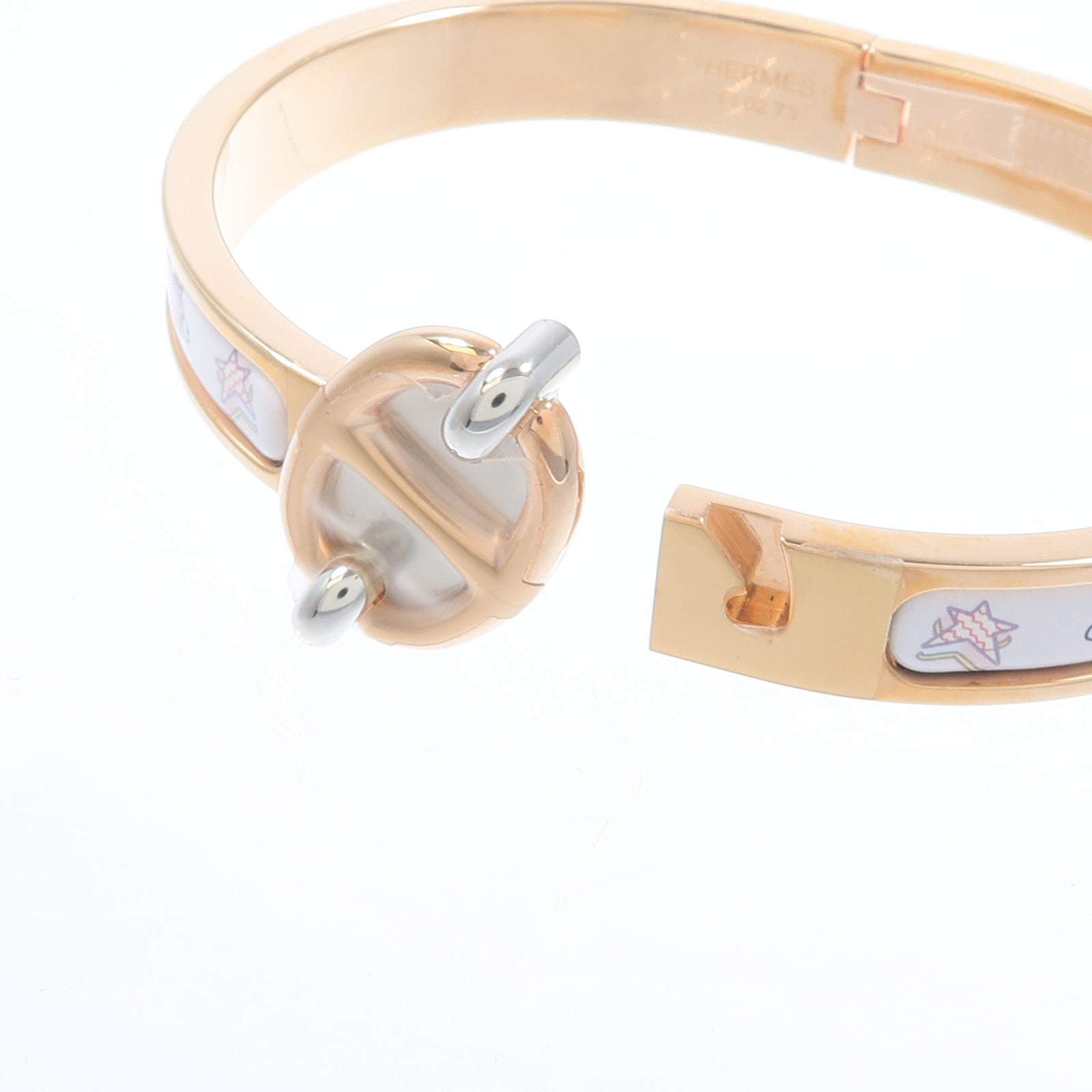 HERMES 金屬/琺瑯Mini Clic Chaine D'Ancre Bracelet手鏈
