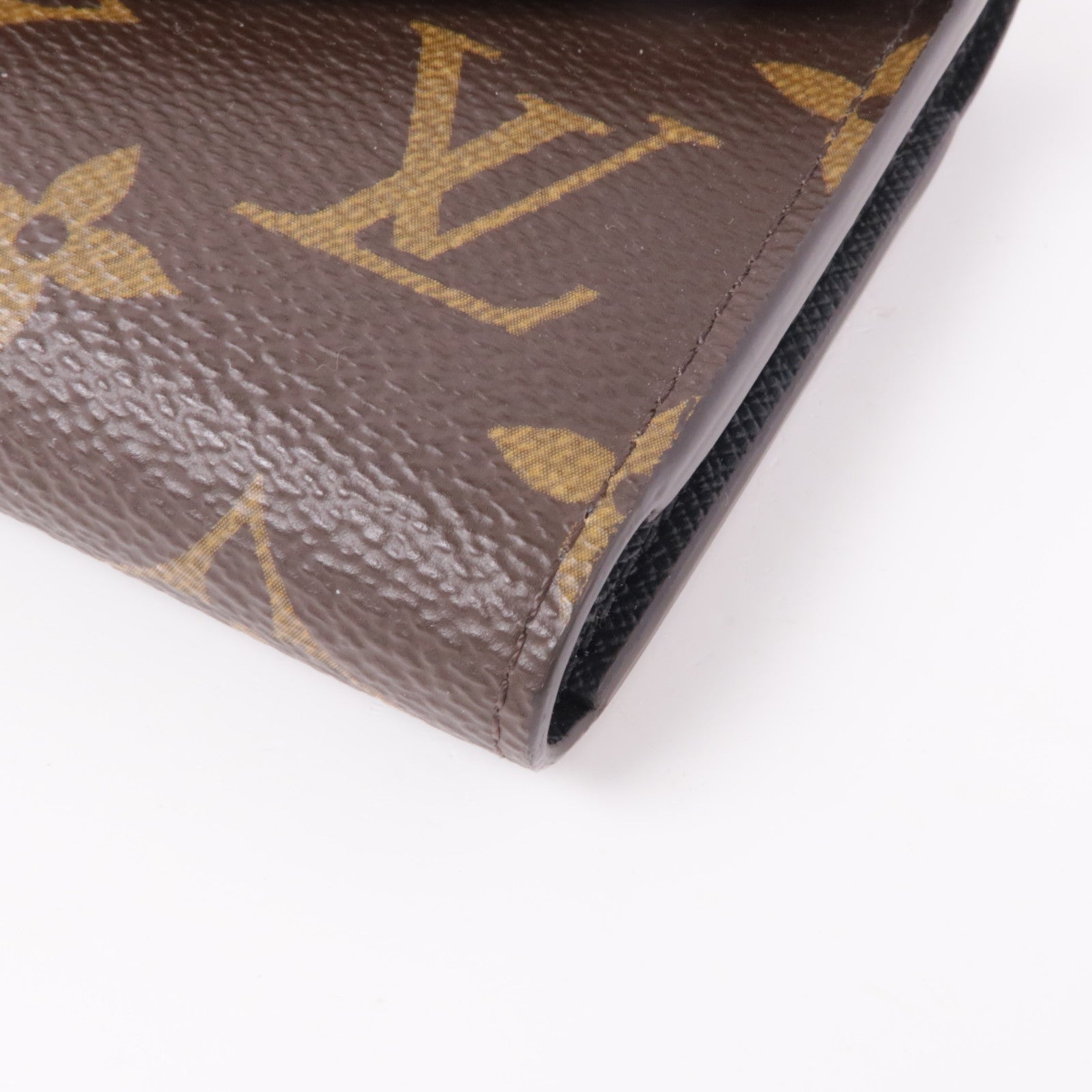 LOUIS VUITTON Monogram/Monogram Reverse Victorine Wallet金扣錢包