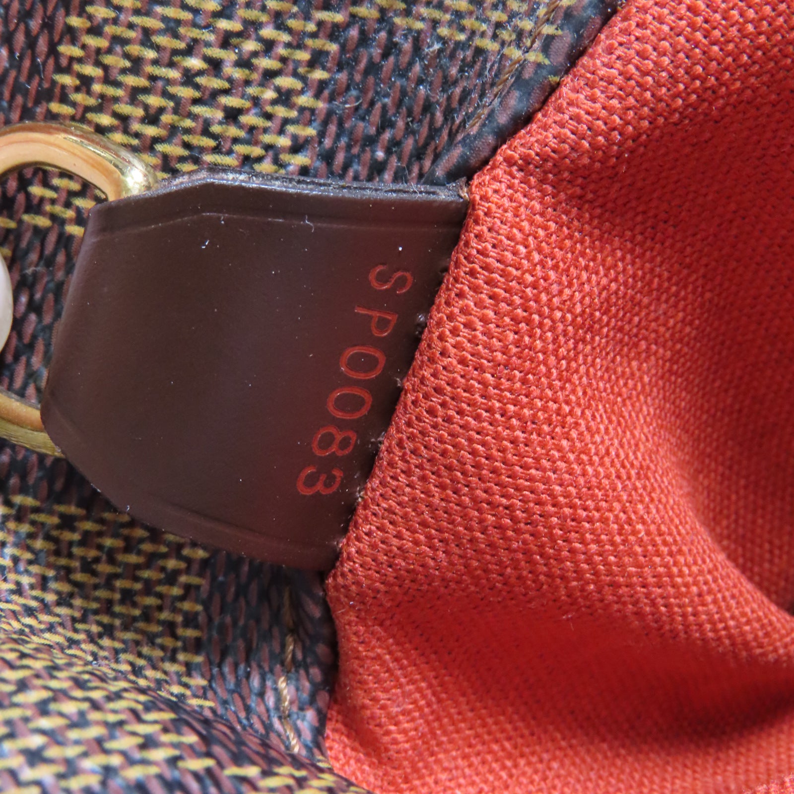 LOUIS VUITTON Damier Bastille Shoulder Bag金扣肩背袋啡色