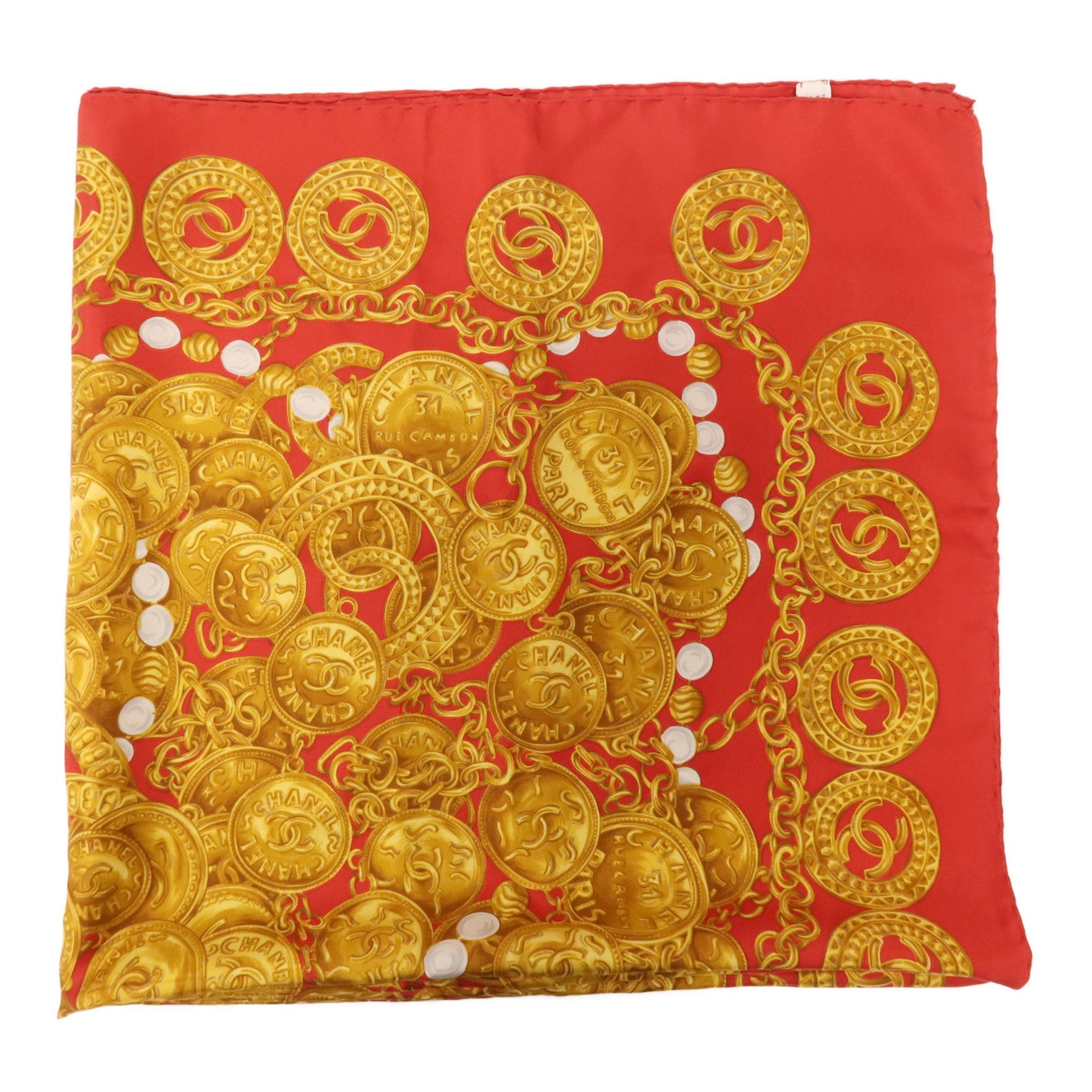 CHANEL 絲質Scarf絲巾