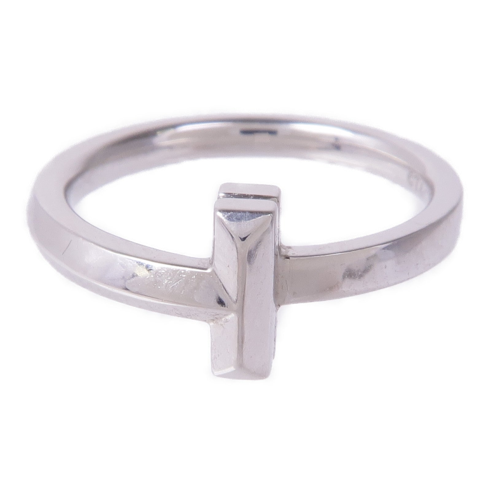TIFFANY＆CO 【激減優惠】18K白金T1 Narrow Ring戒指US#4.75