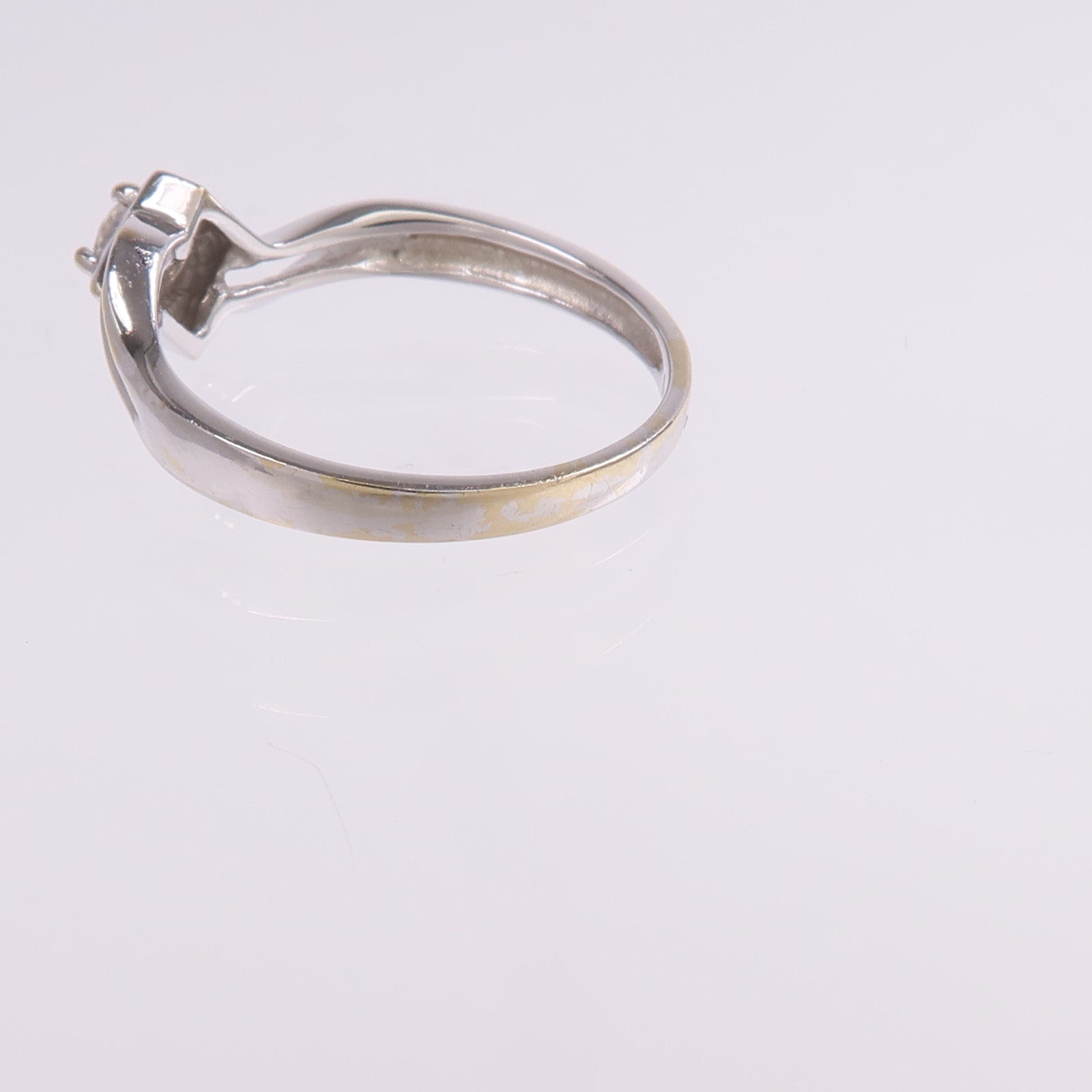 JEWELRY 【激減優惠】18K白金Diamond Ring鑽石戒指US#5.75
