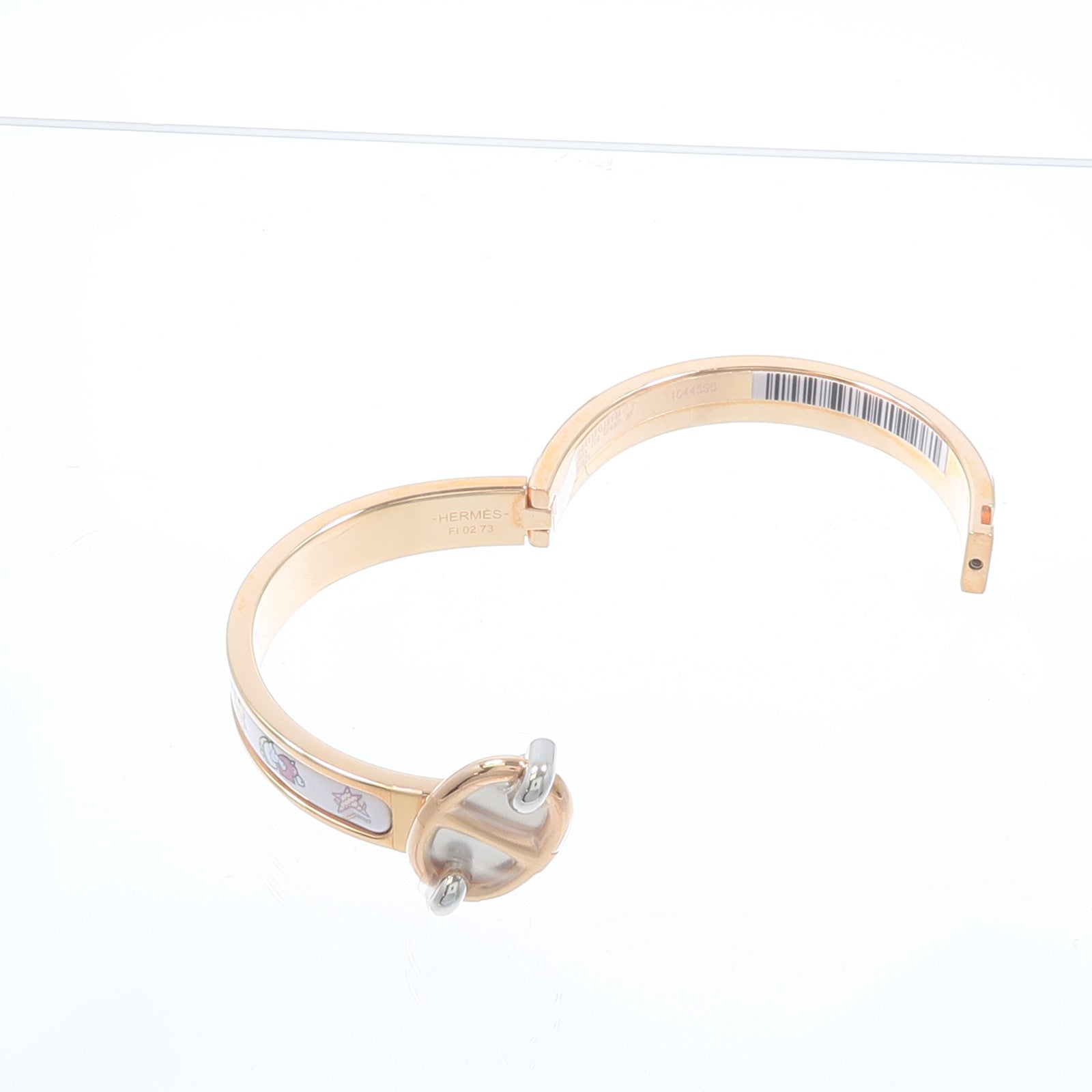 HERMES 金屬/琺瑯Mini Clic Chaine D'Ancre Bracelet手鏈