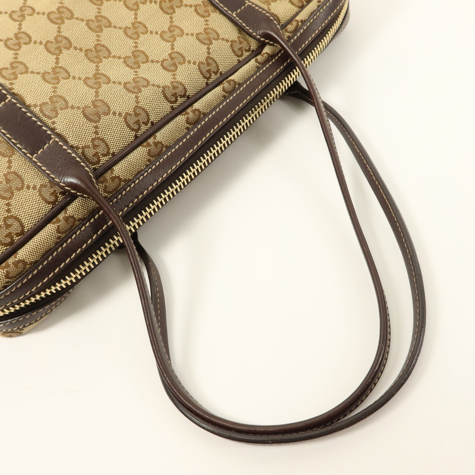 GUCCI 帆布Boston GG手挽袋