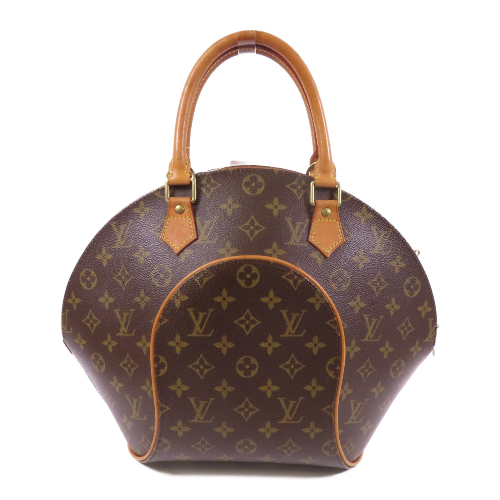 LOUIS VUITTON Monogram Elipse MM金扣手挽袋