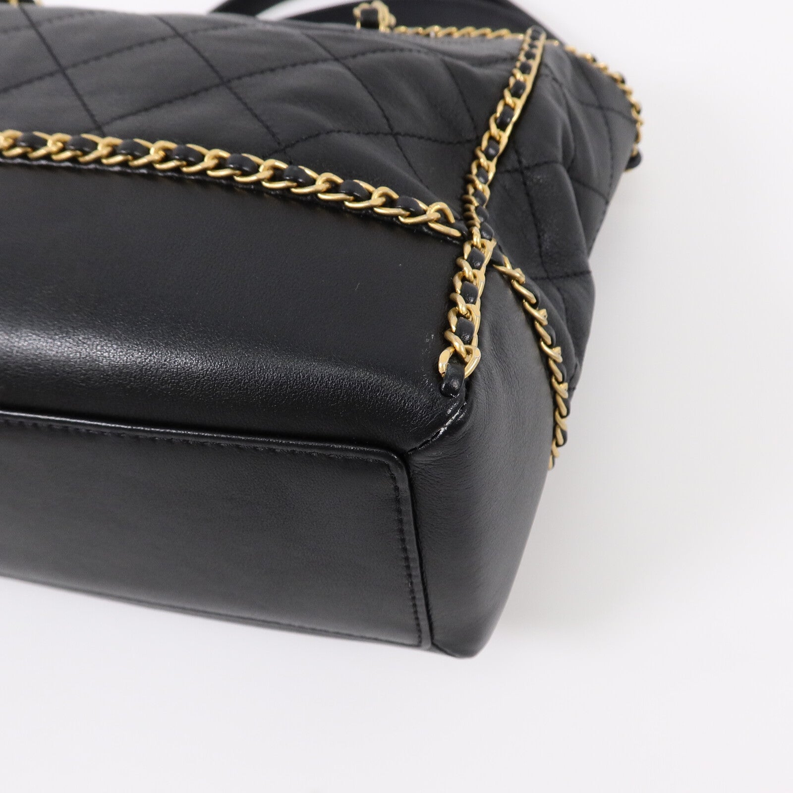 CHANEL 牛皮皮革Chain Shoulder Bag肩背袋