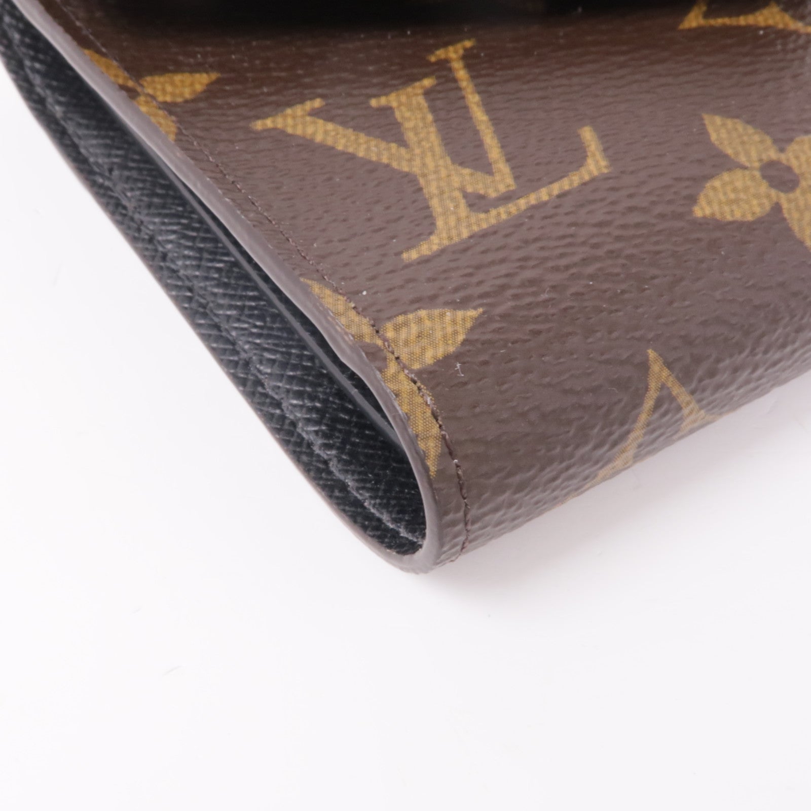 LOUIS VUITTON Monogram/Monogram Reverse Victorine Wallet金扣錢包