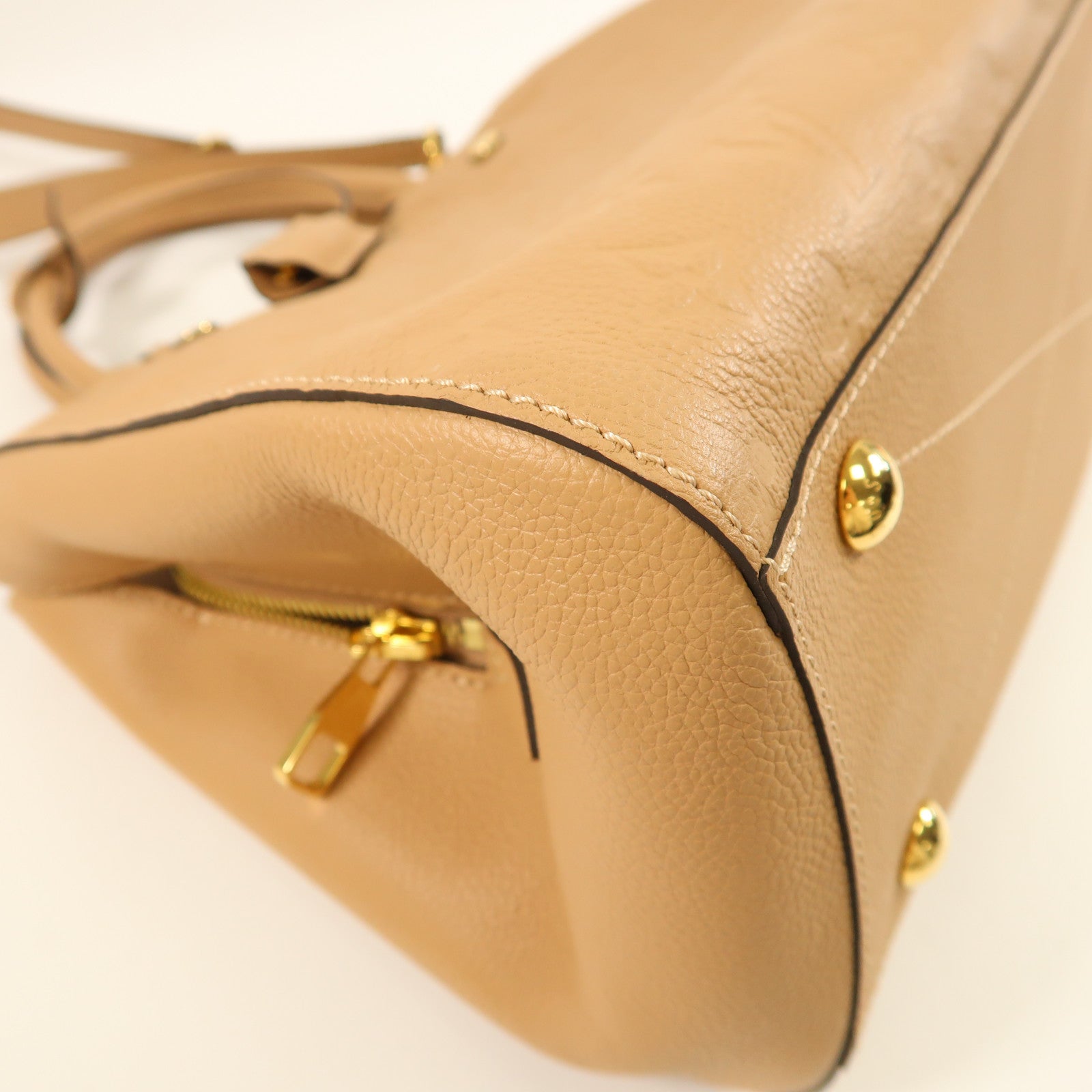 LOUIS VUITTON Monogram Empreinte Montaigne MM手挽肩背兩用袋