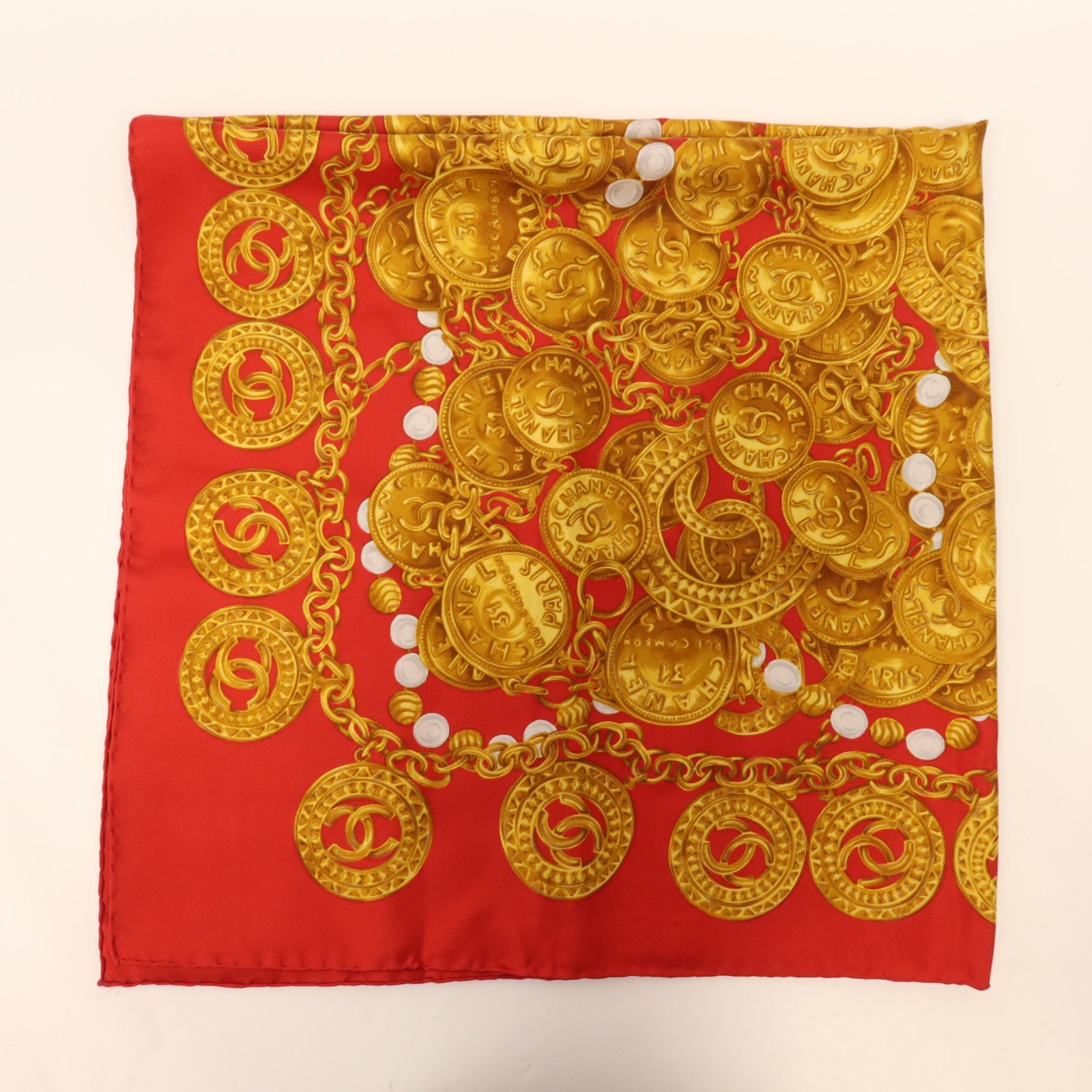 CHANEL 絲質Scarf絲巾