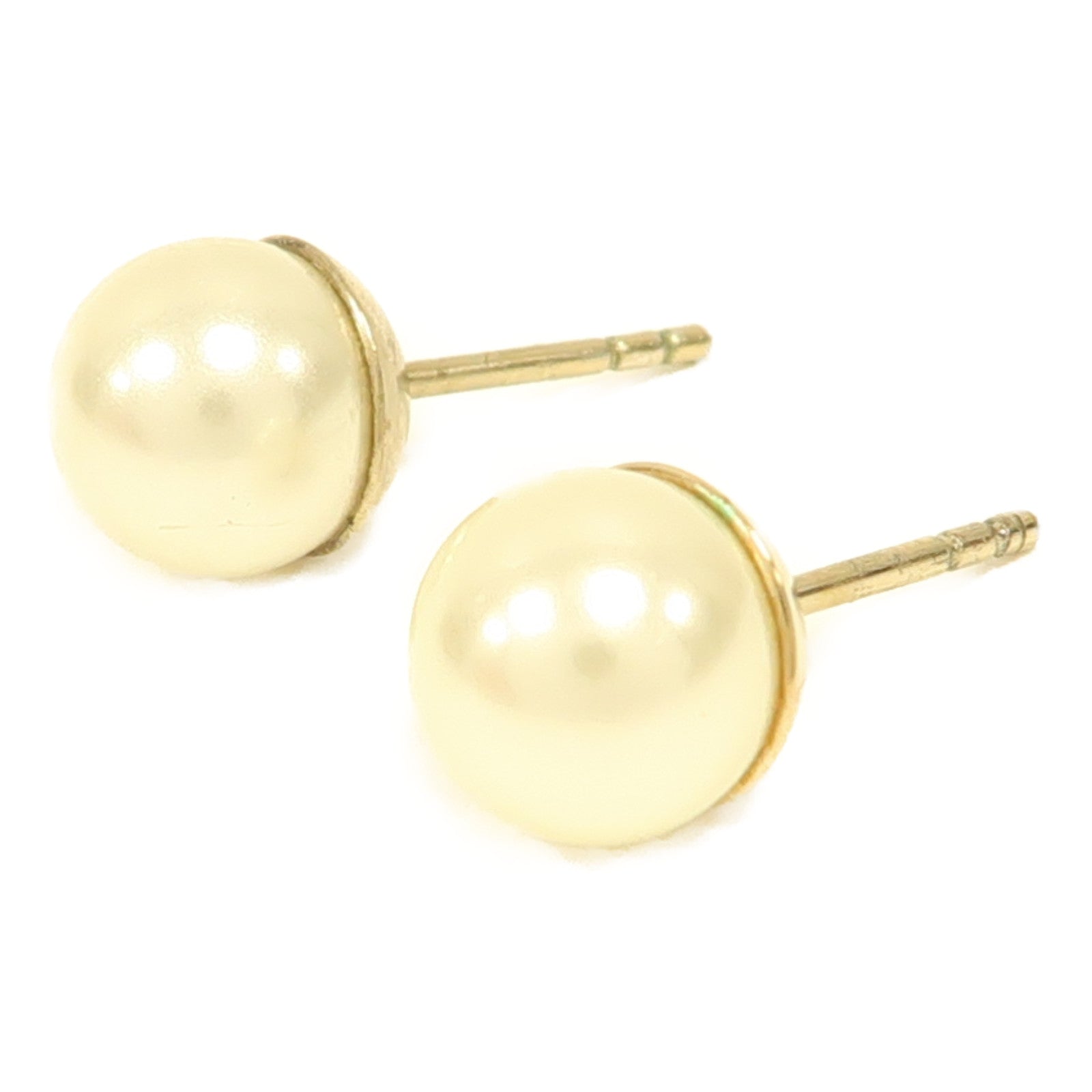Dior 【激減優惠】金屬/PVC Earrings耳環白色/金色
