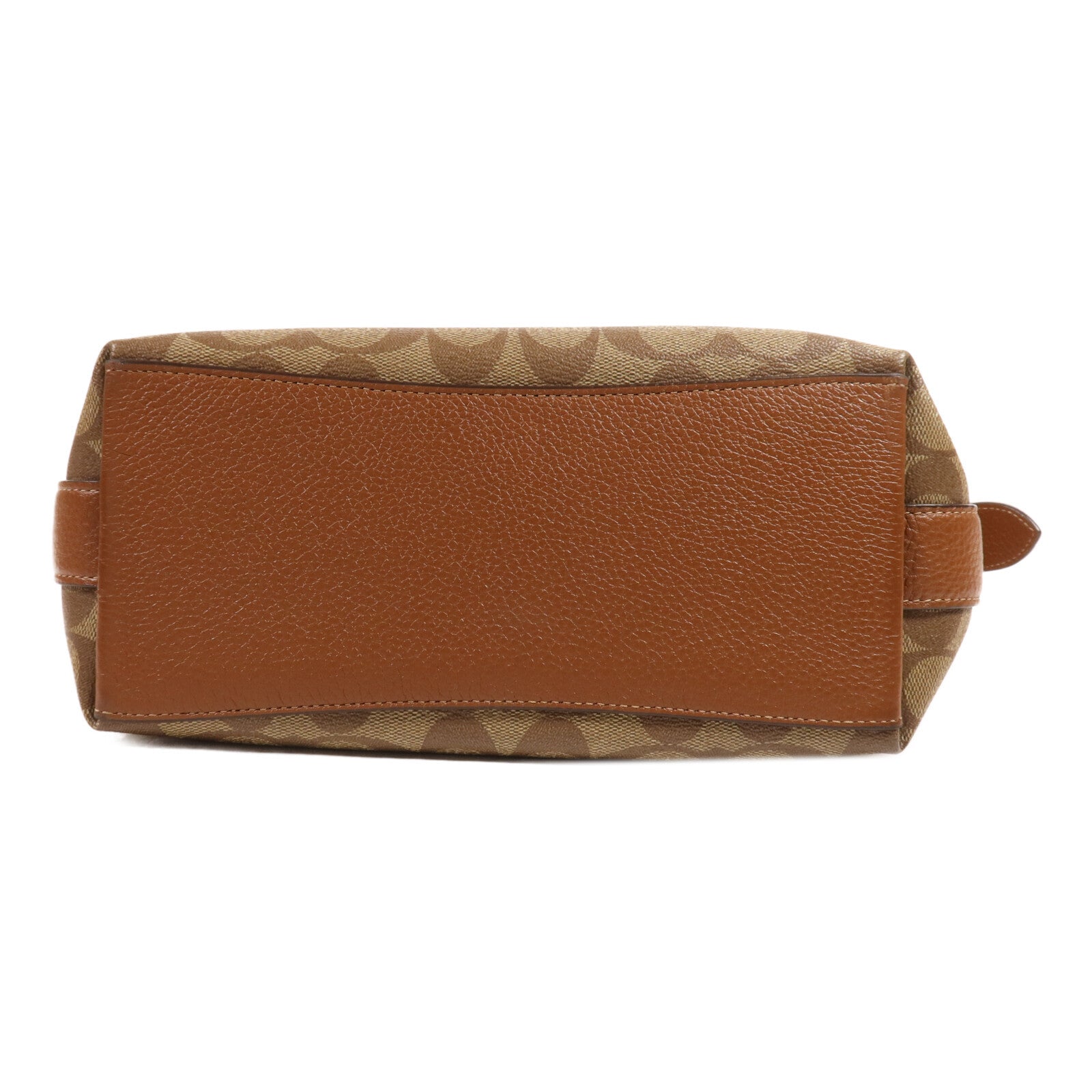 COACH 塗層帆布Shoulder Bag金扣肩背袋