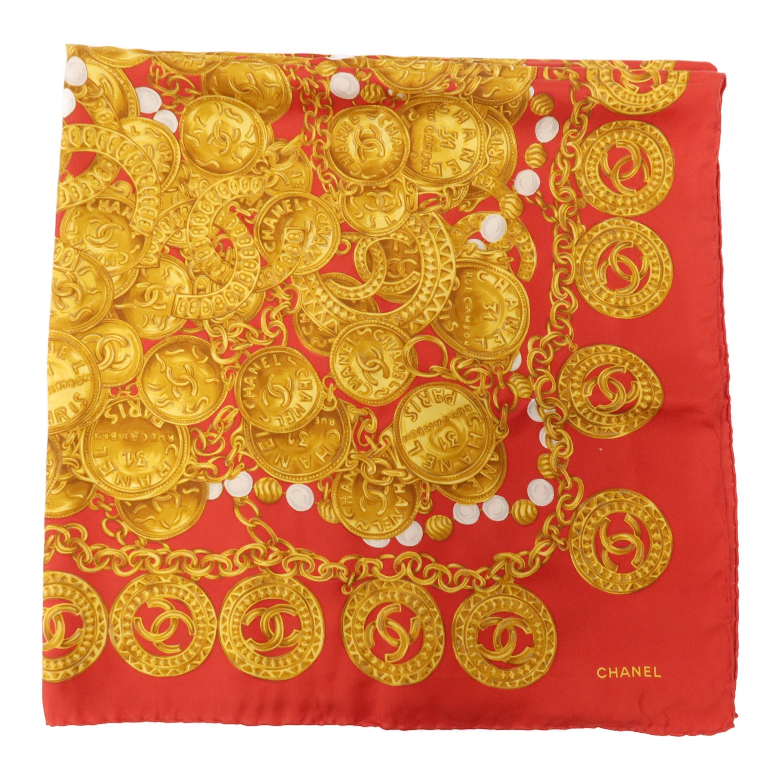 CHANEL 絲質Scarf絲巾