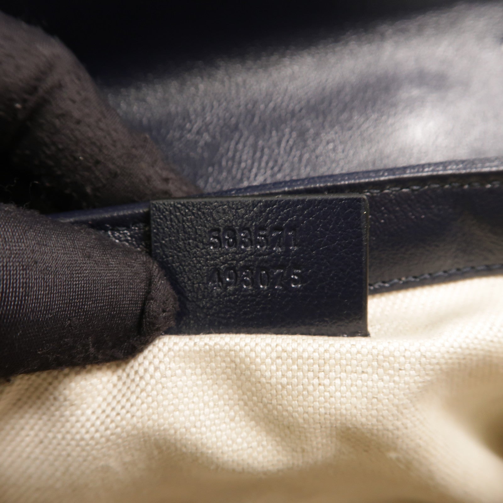 GUCCI 帆布GG Marmont Mini鏈帶手挽肩背兩用袋