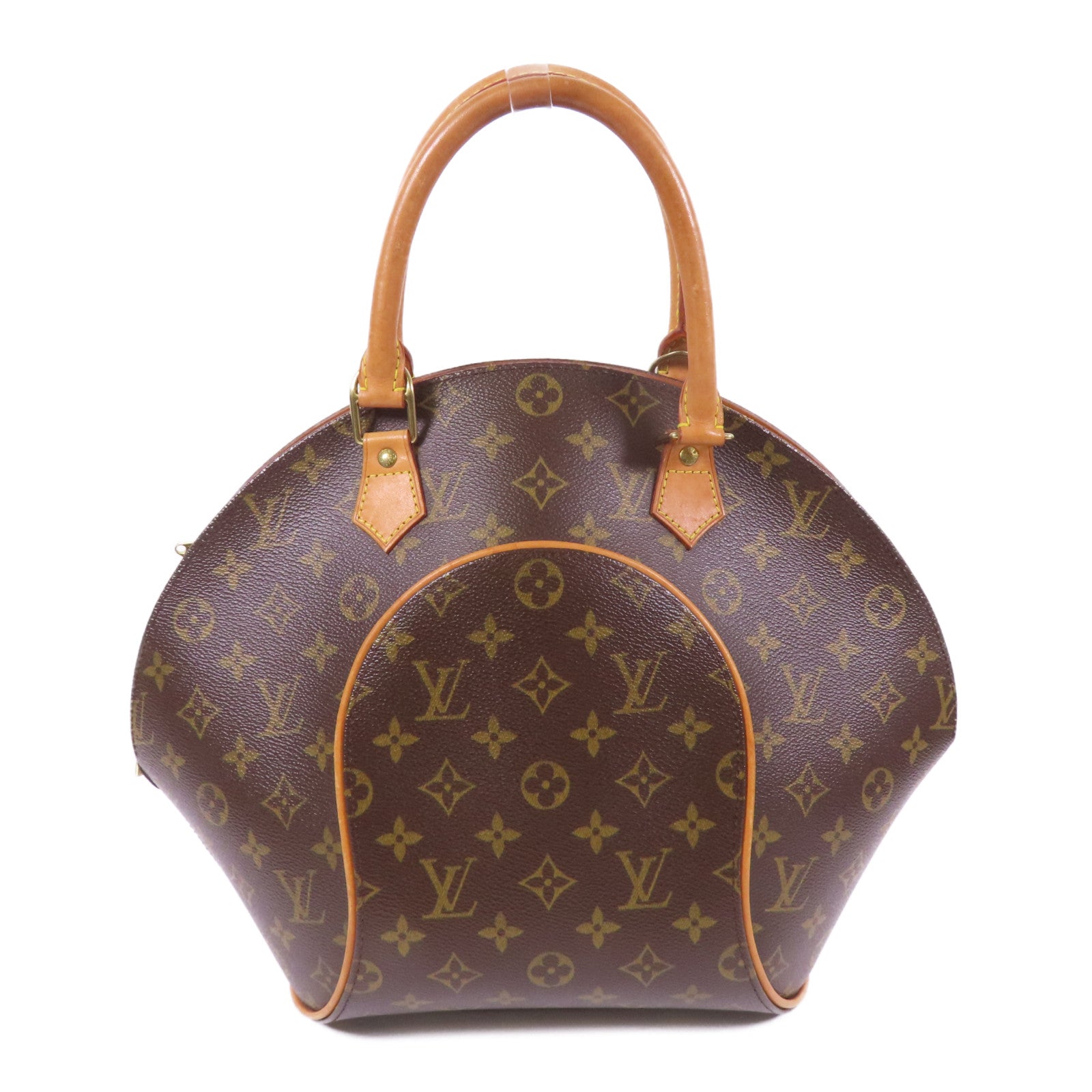 LOUIS VUITTON Monogram Elipse MM金扣手挽袋