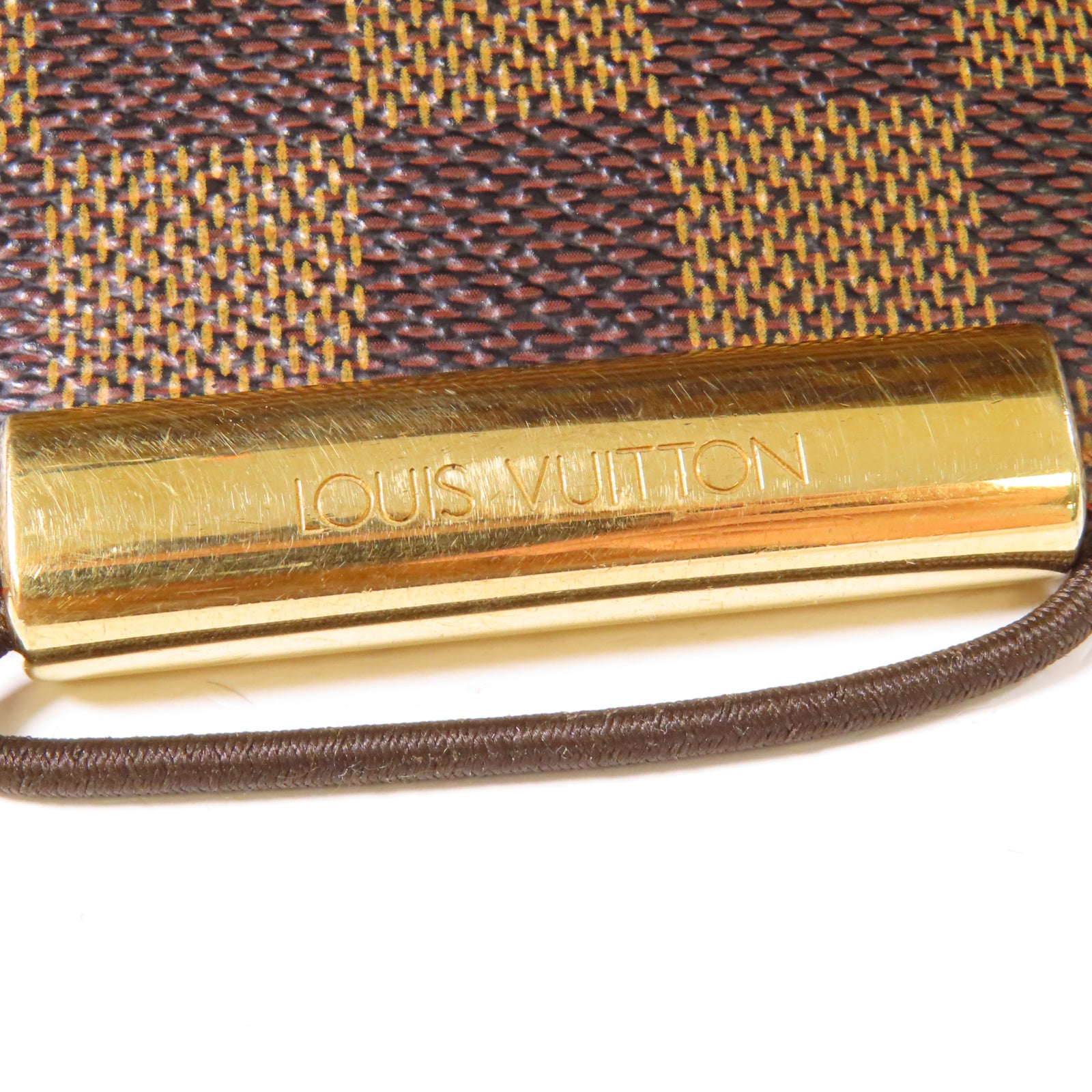 LOUIS VUITTON Damier Bastille Shoulder Bag金扣肩背袋啡色