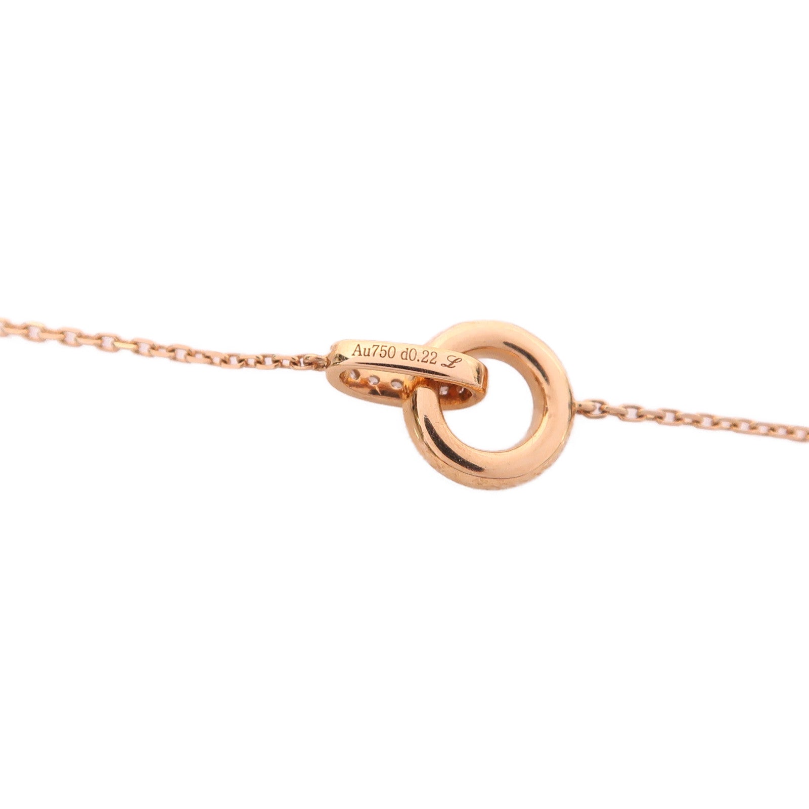 JEWELRY 18K玫瑰金/鑽石Diamond項鍊