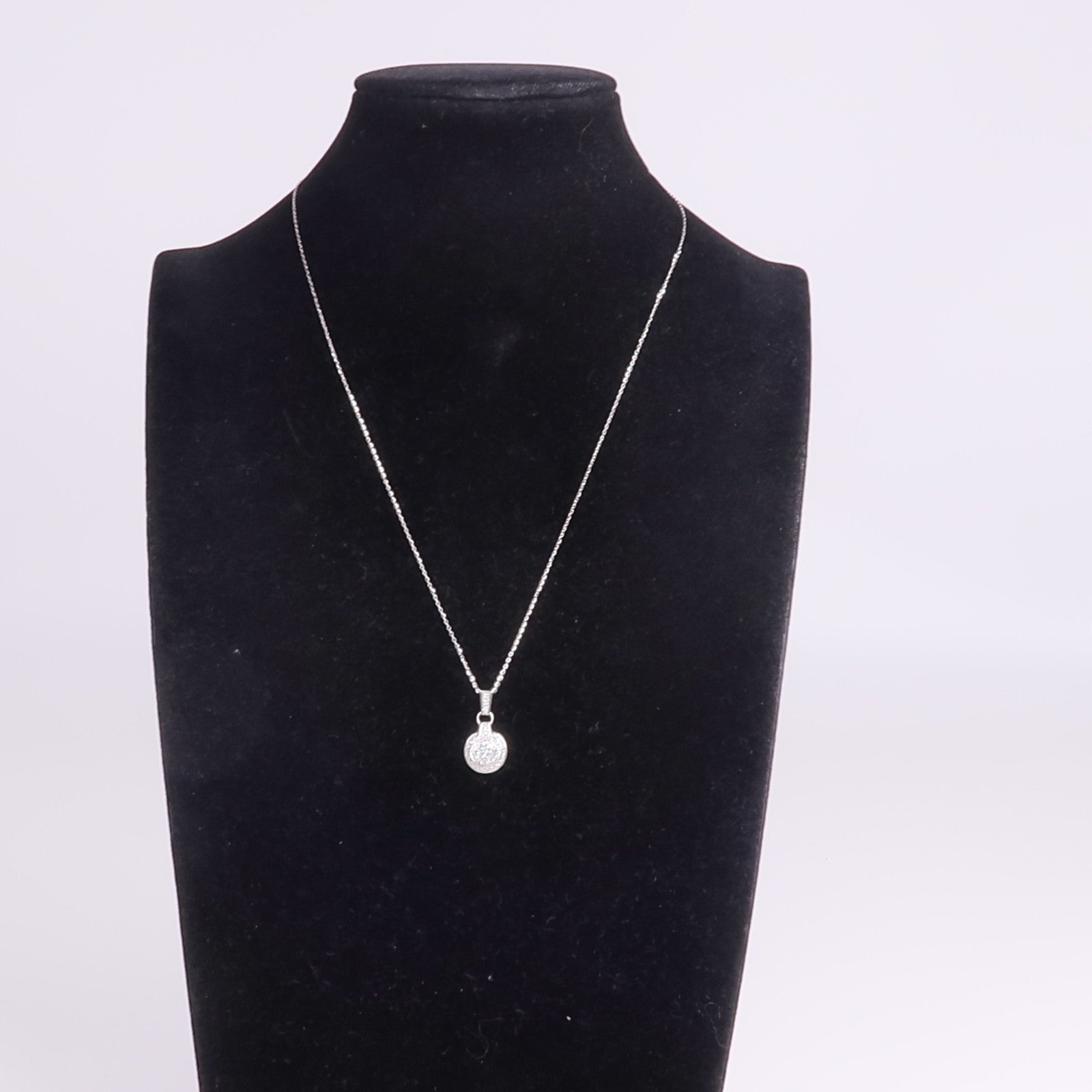 JEWELRY 18K白金Diamond Necklace鑽石項鍊