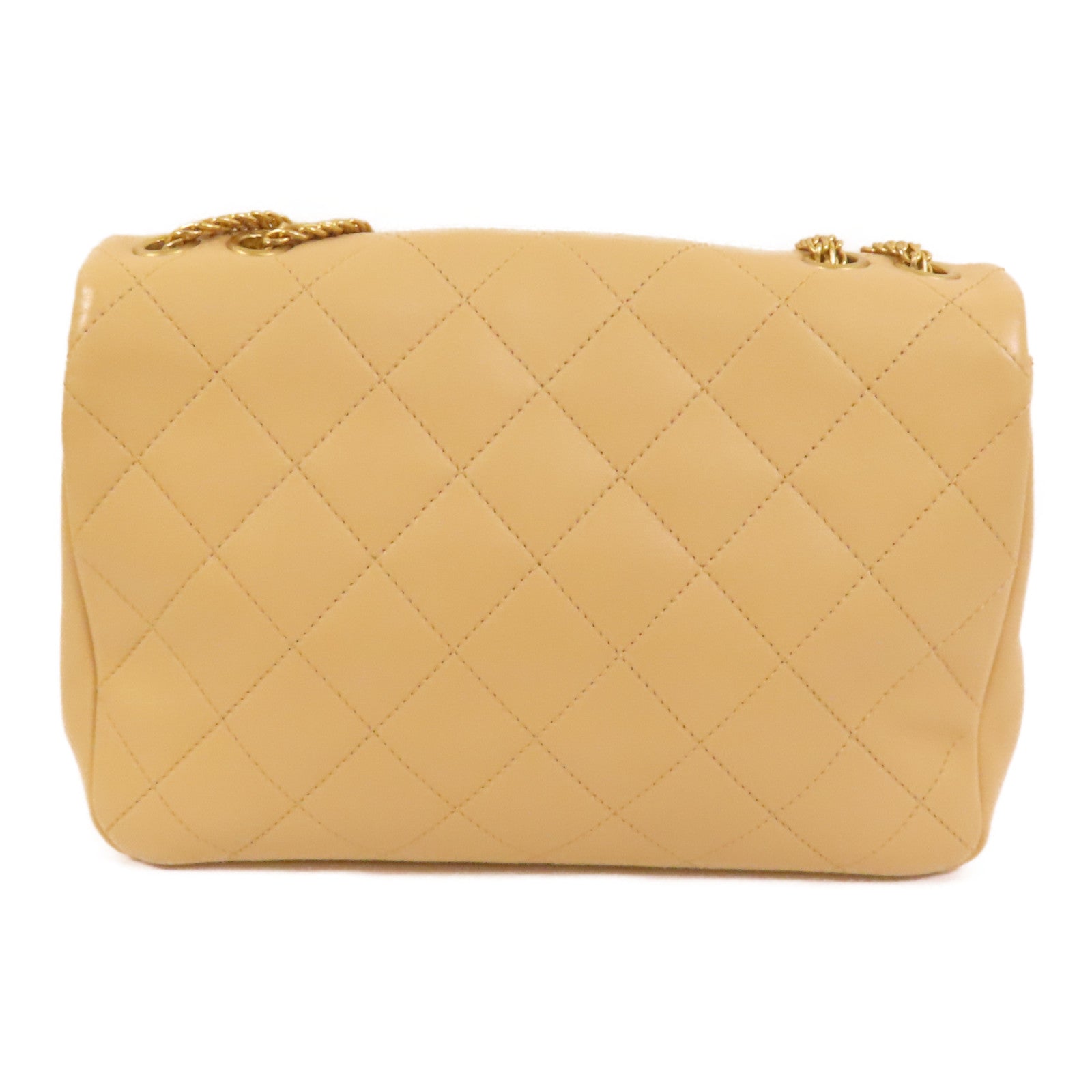 CHANEL 羊皮皮革Chain Shoulder Bag鏈帶肩背袋