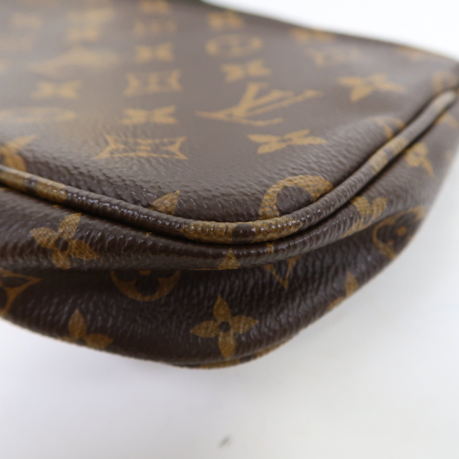 LOUIS VUITTON Monogram Multi Pochette金扣肩背袋啡色