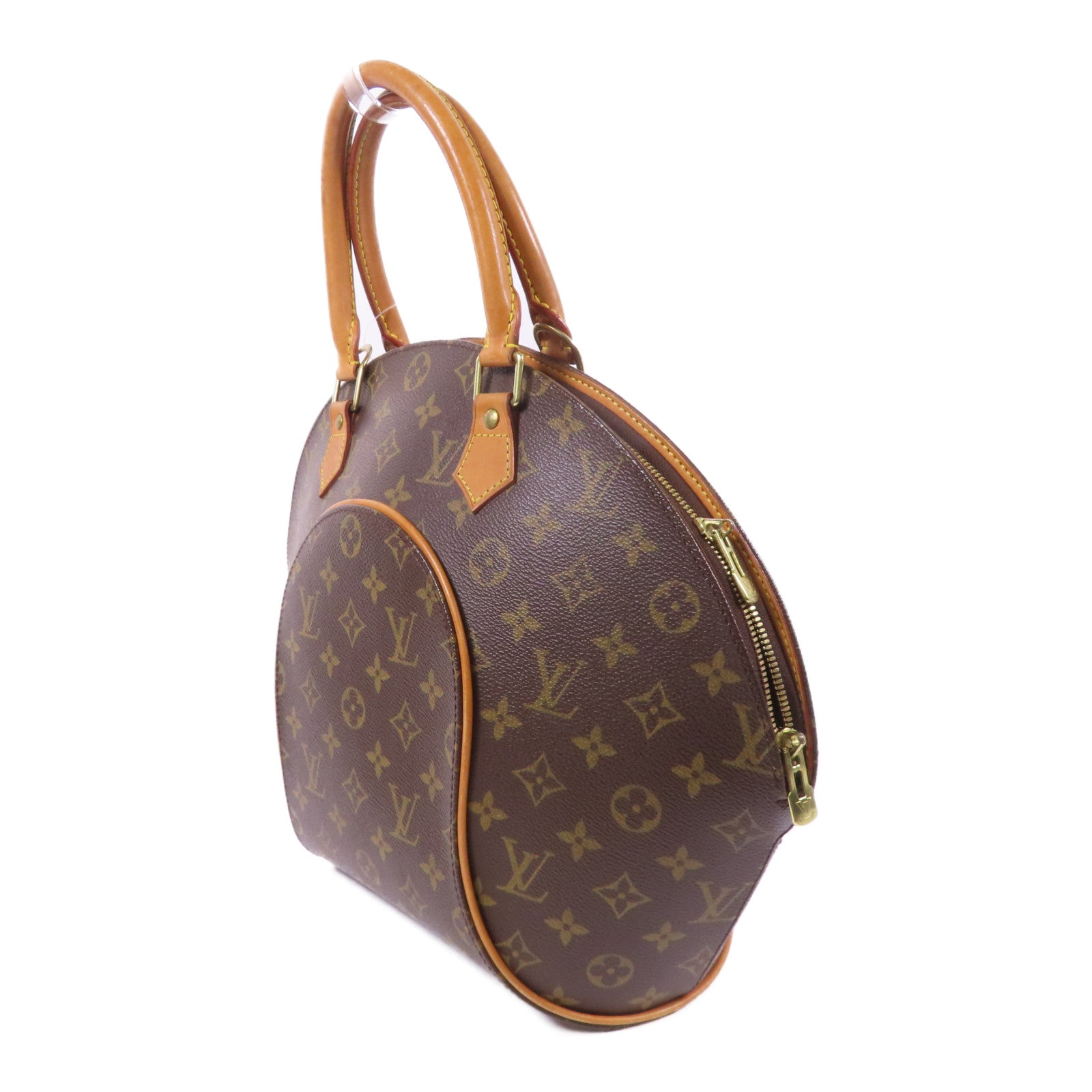 LOUIS VUITTON Monogram Elipse MM金扣手挽袋