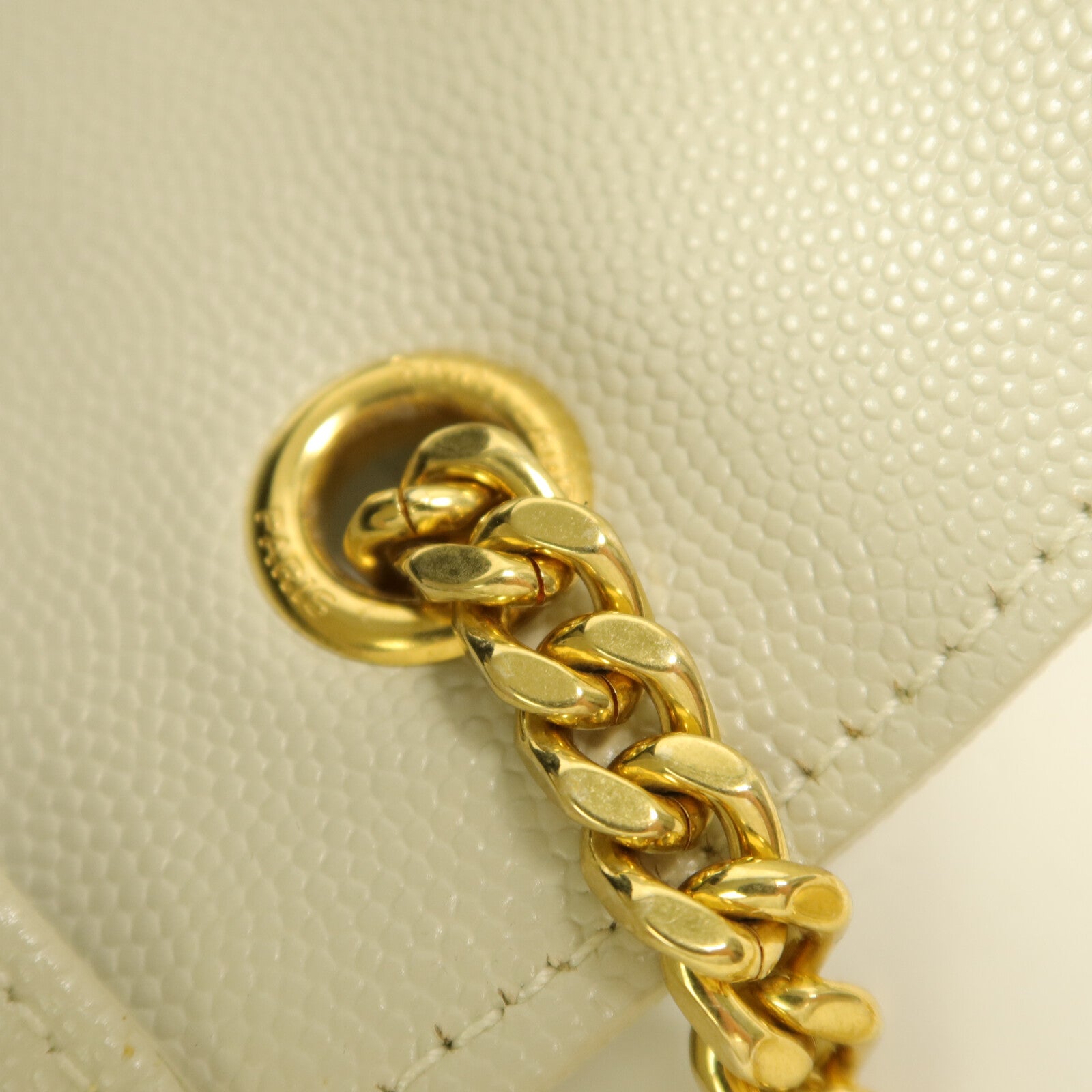 SAINT LAURENT 牛皮皮革Envelope Small鏈帶肩背袋