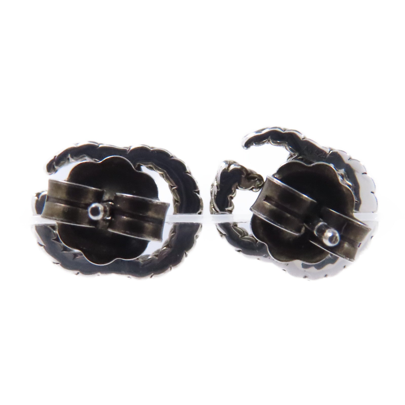 GUCCI 925純銀Double G Earrings耳環
