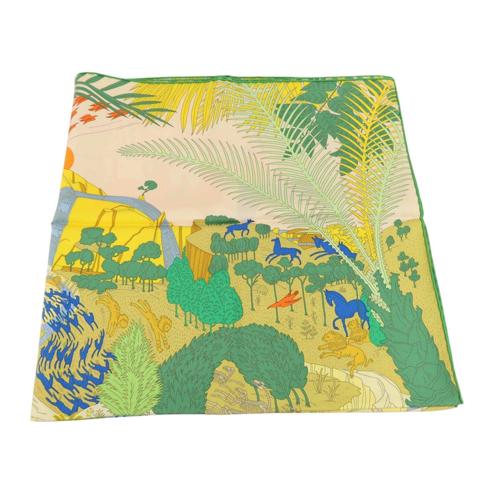 HERMES 絲質Scarf 90x90cm絲巾