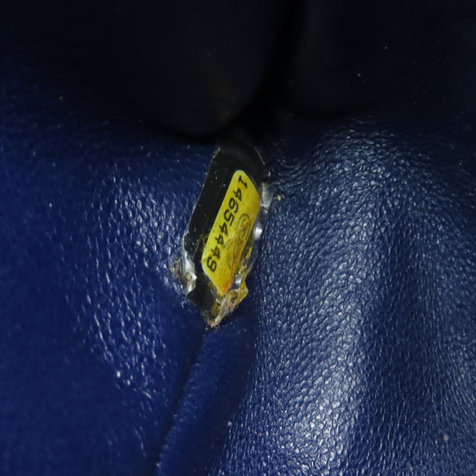 CHANEL 【清倉大減價】菱格漆皮皮革2.55銀扣鏈帶肩背袋藍色