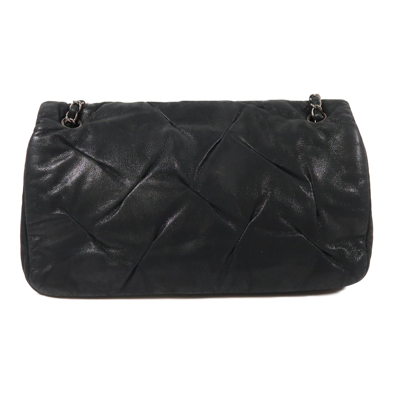 CHANEL 牛皮皮革Chain Shoulder鏈帶肩背袋