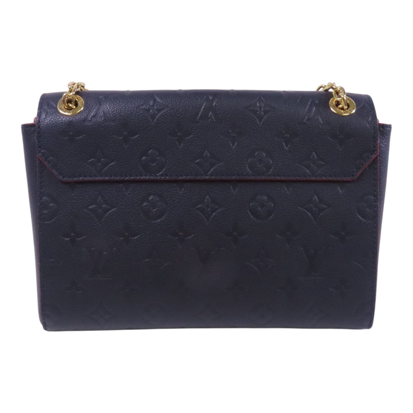 LOUIS VUITTON Monogram Empreinte Vavin PM金扣鏈帶肩背袋