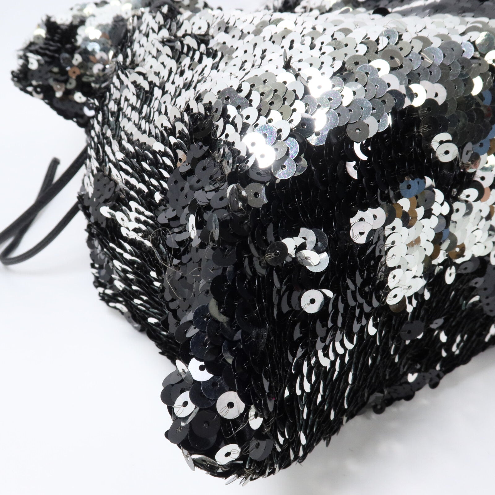 CHANEL 珠片CC Drawstring Tote Bag鏈帶手挽袋