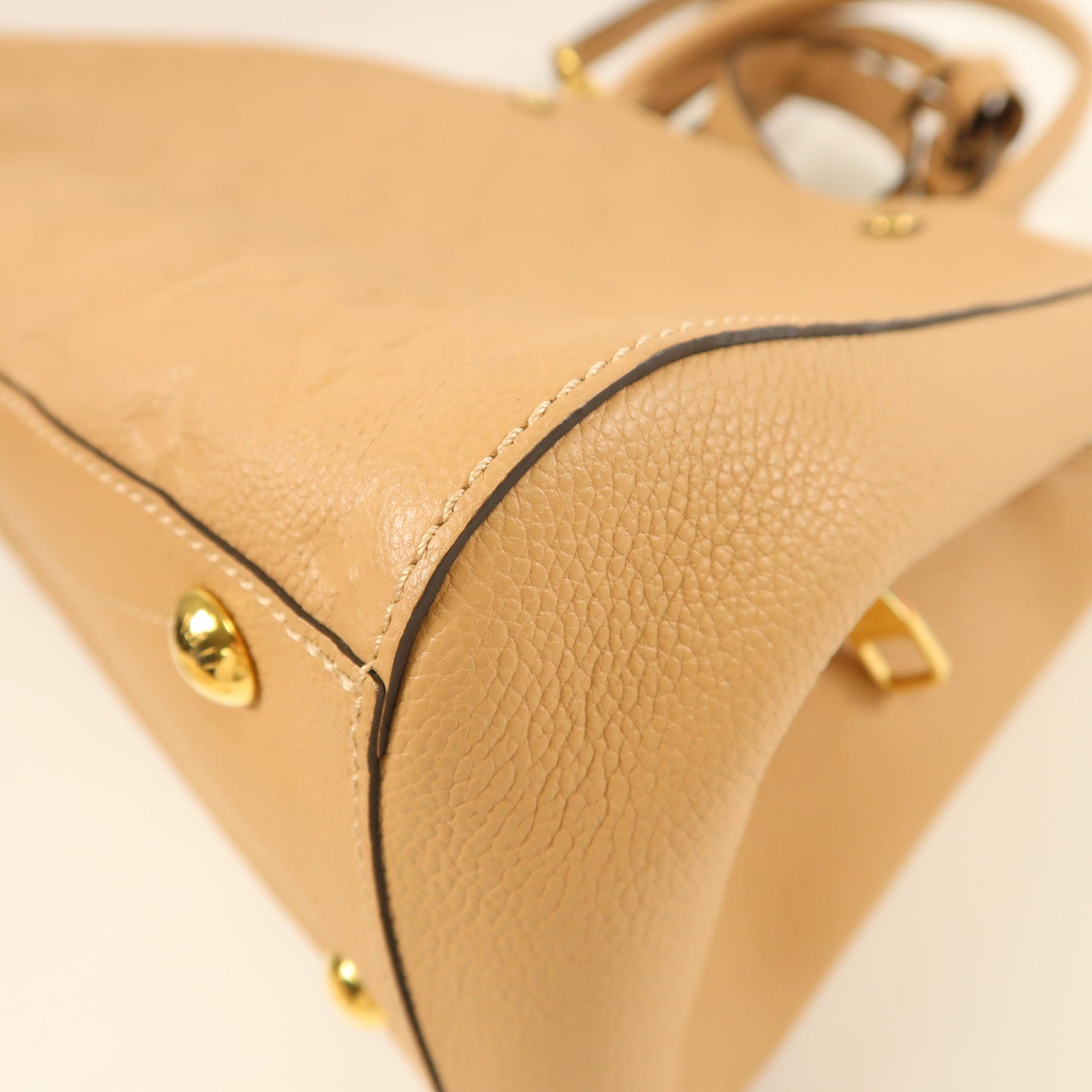 LOUIS VUITTON Monogram Empreinte Montaigne MM手挽肩背兩用袋